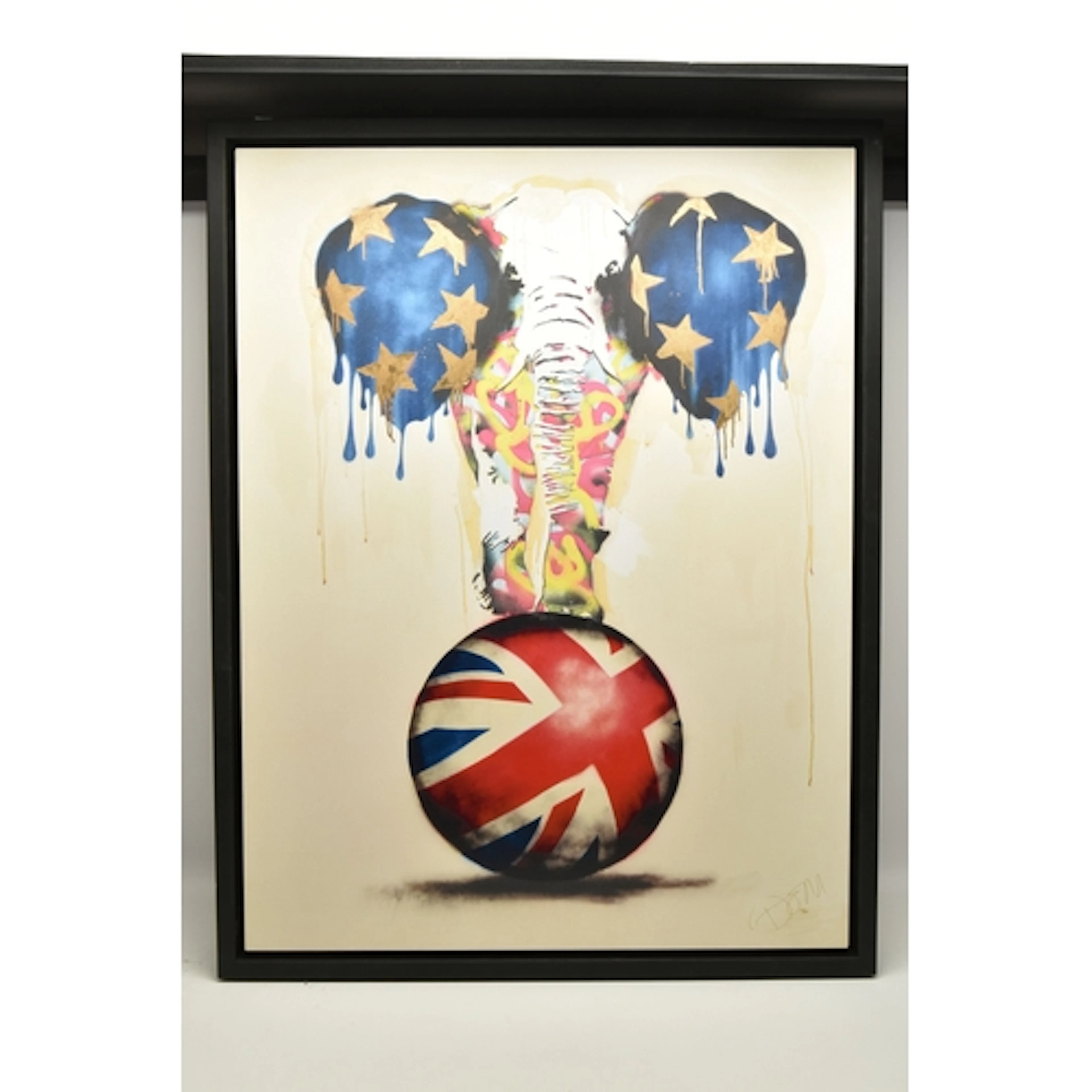 DOM PATTINSON (BRITISH CONTEMPORARY) 'ON THE MARCH', a signe...