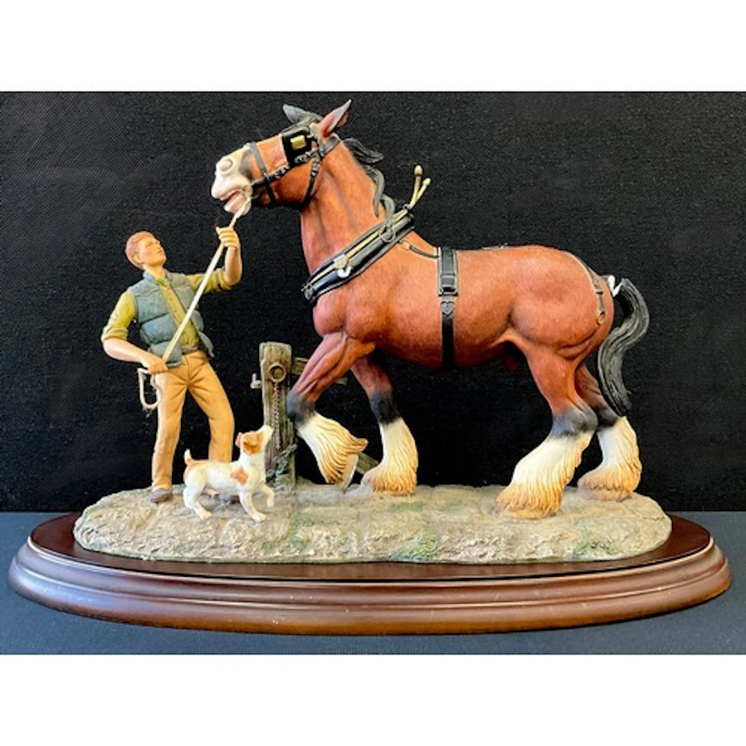 A large Country Artists figure ‘Steady Boy Brown’, depicting...