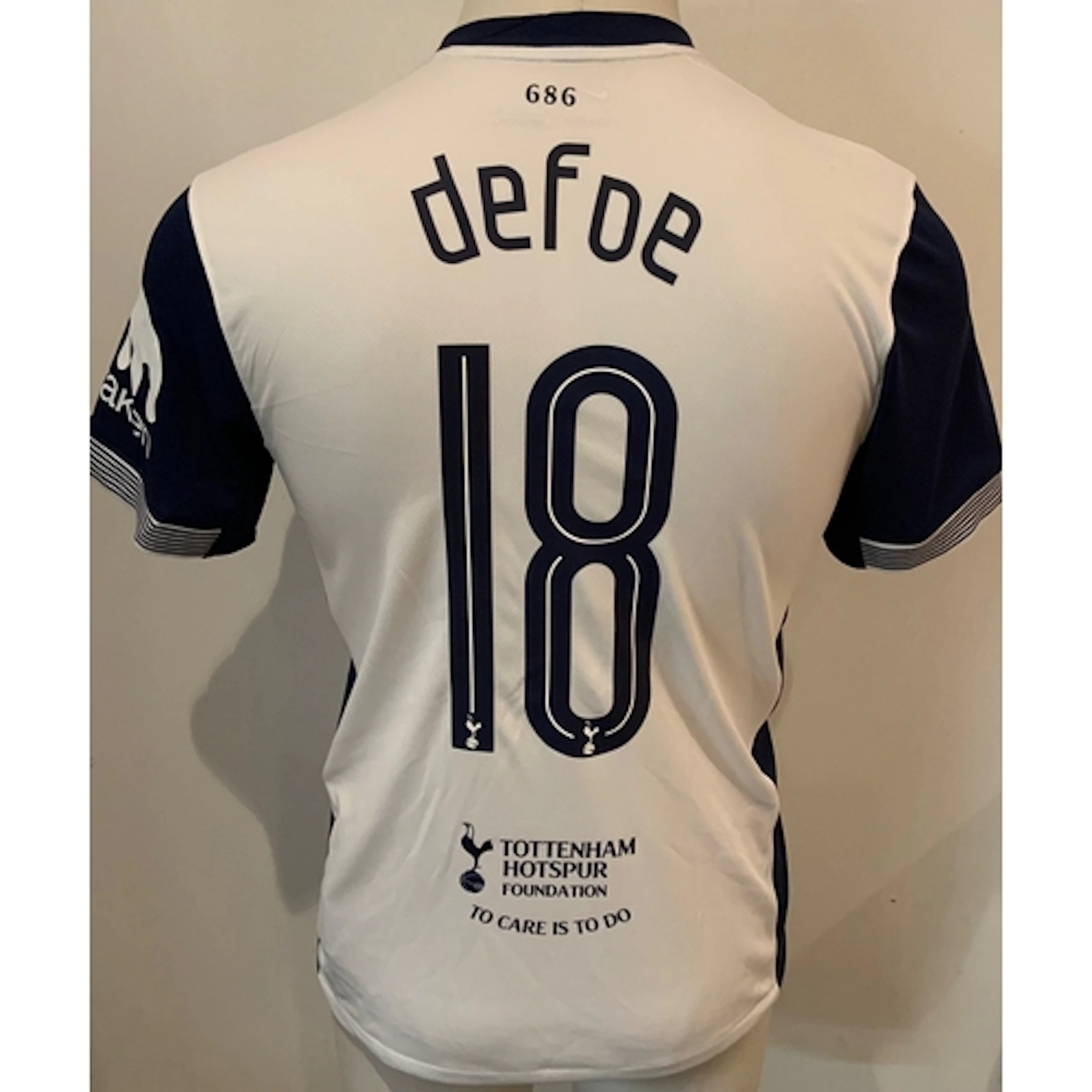 Tottenham 2024 - 2025 Match Prepared Football Shirt: Defoe 1...
