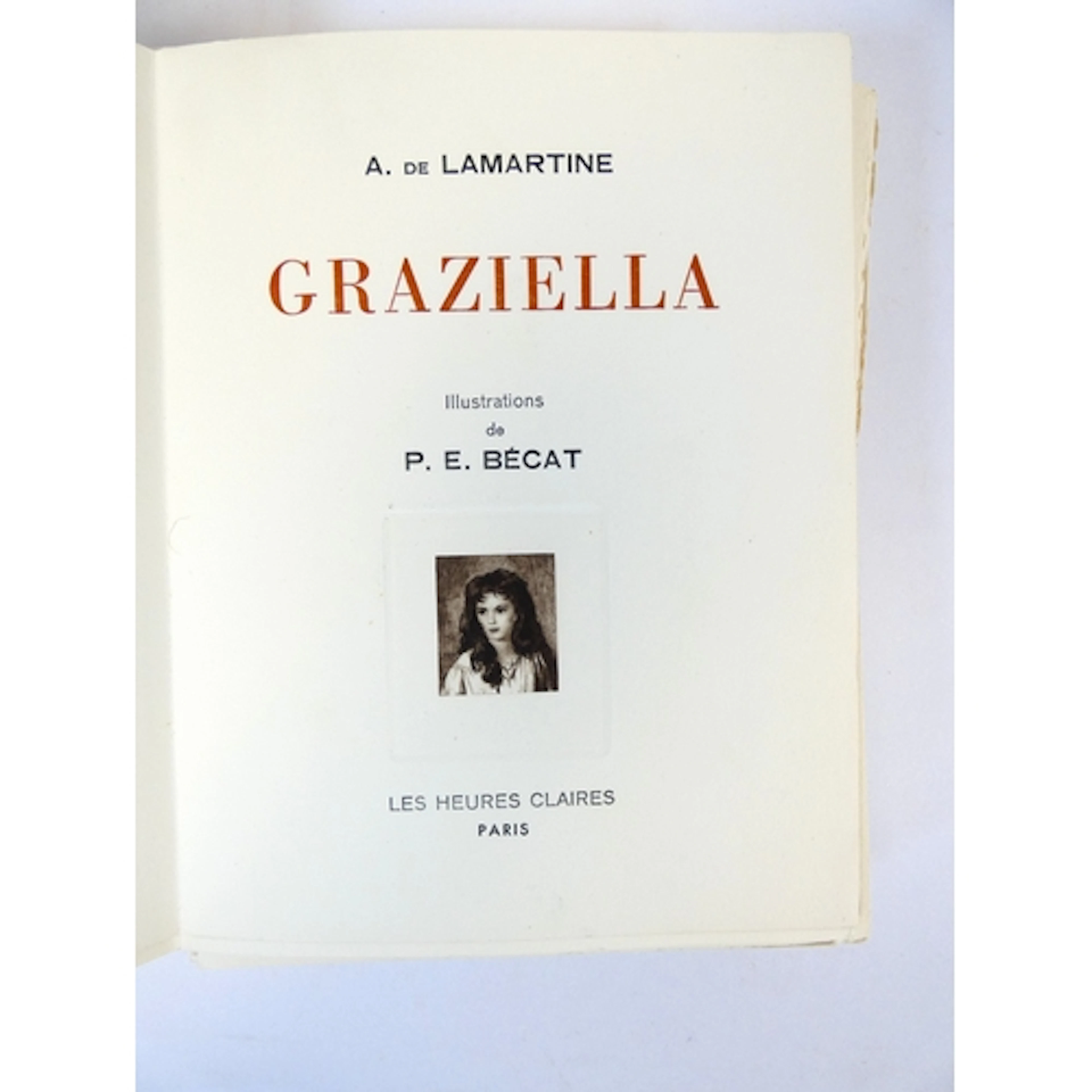BECAT P. E. (Illus). Graziella. Ltd. ed. 334/999. Attractiv...