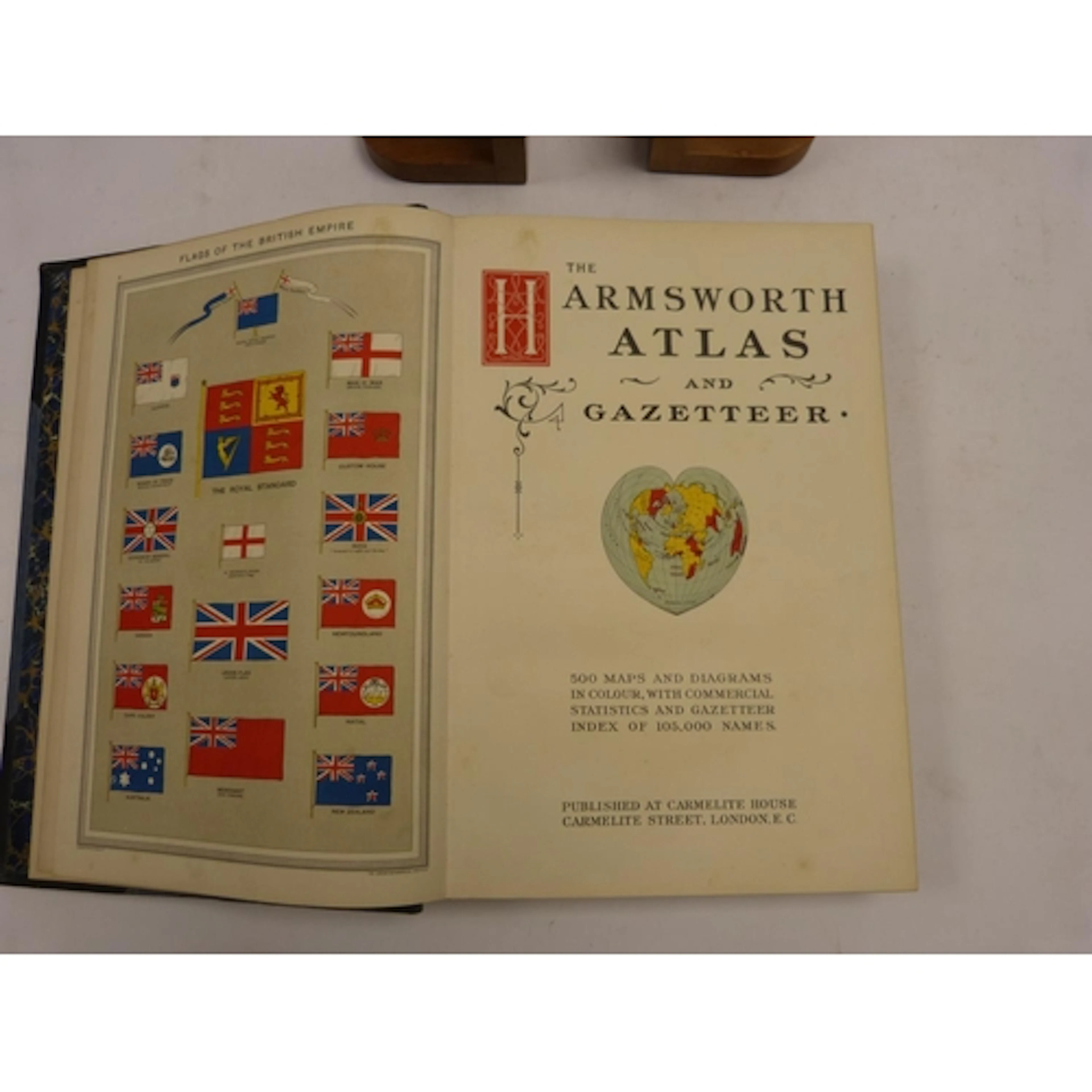 HARMSWORTH. The Harmsworth Atlas & Gazetteer ...