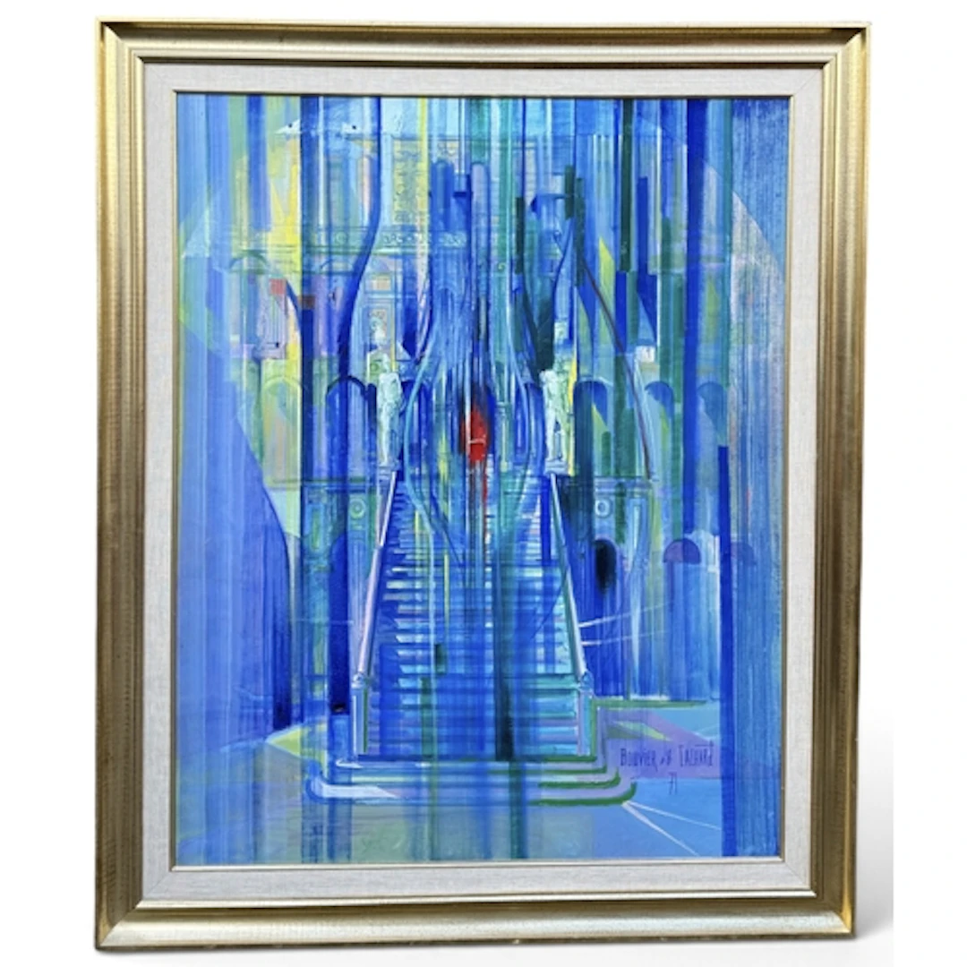 BOUVIER DE CACHARD (B FRANCE 1927): 'L'ESCALIER DES GEANTS" ...