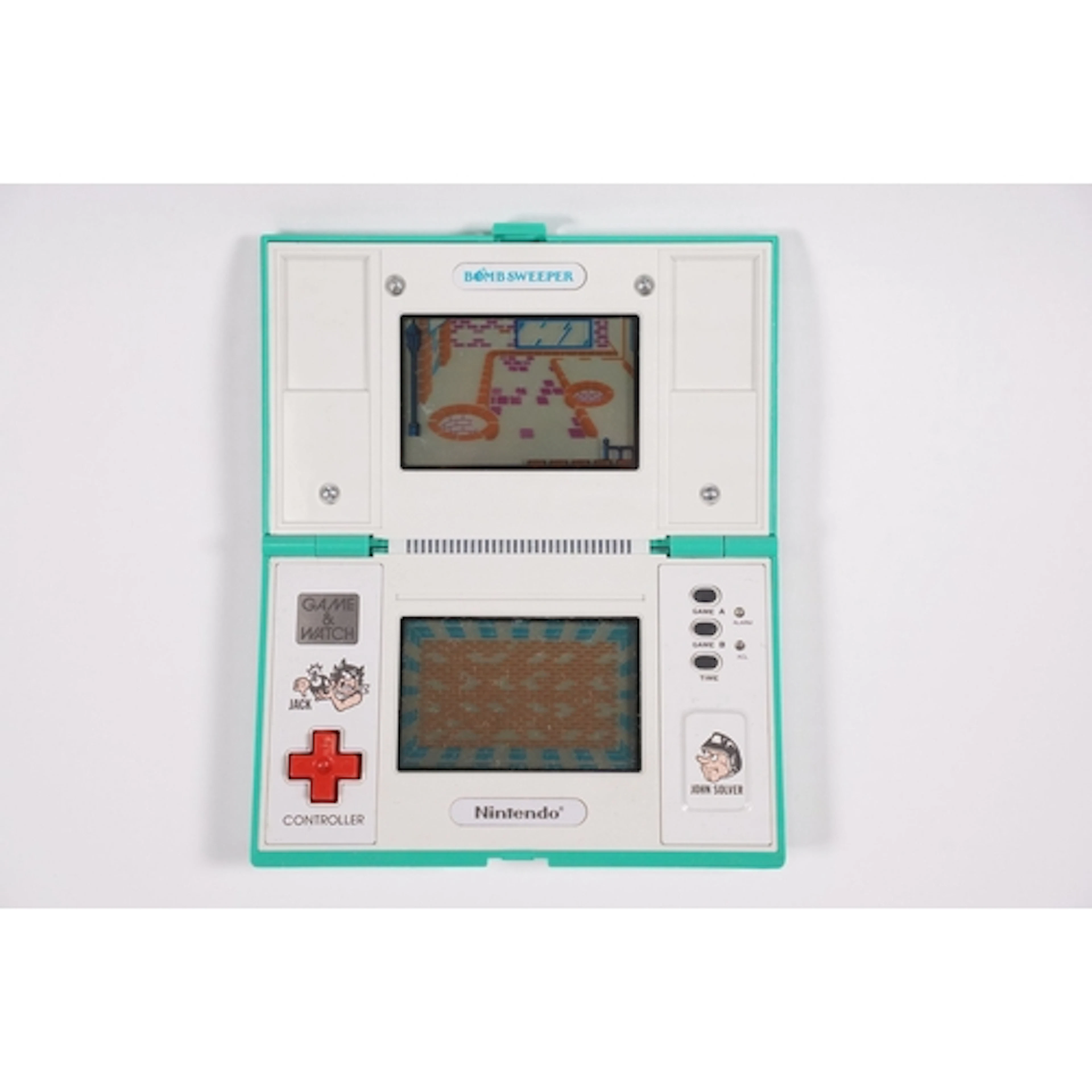 Retro Gaming - Nintendo Game & Watch Bomb Sweeper multi scre...
