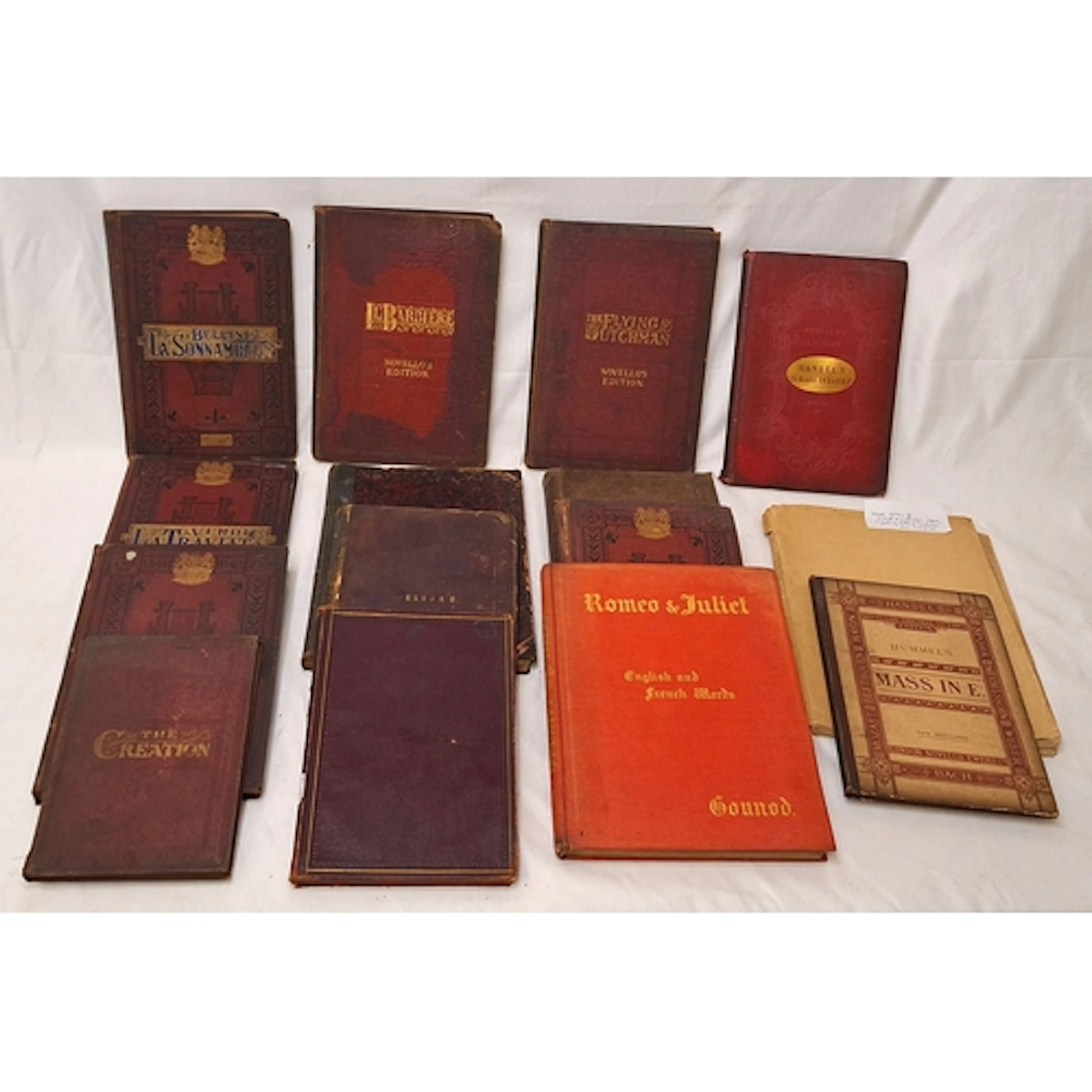 Antique & Vintage Music & Opera Scores incl. Gilbert & Sulli...