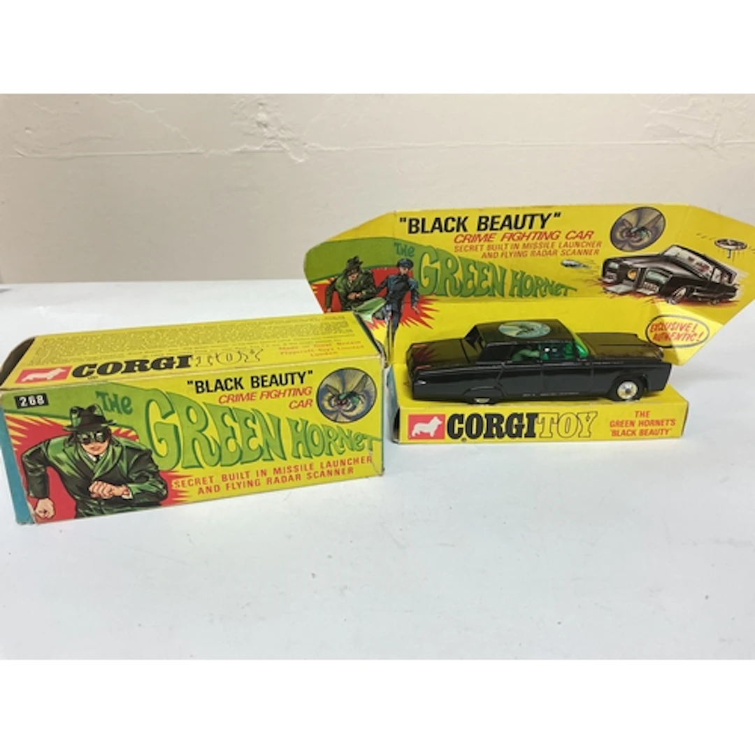 A Boxed Corgi The Green Hornets Black Beauty #268. No Reserv...