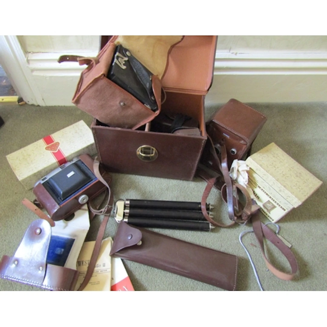 Collection of Various Cameras and Photographic Equipment, et...