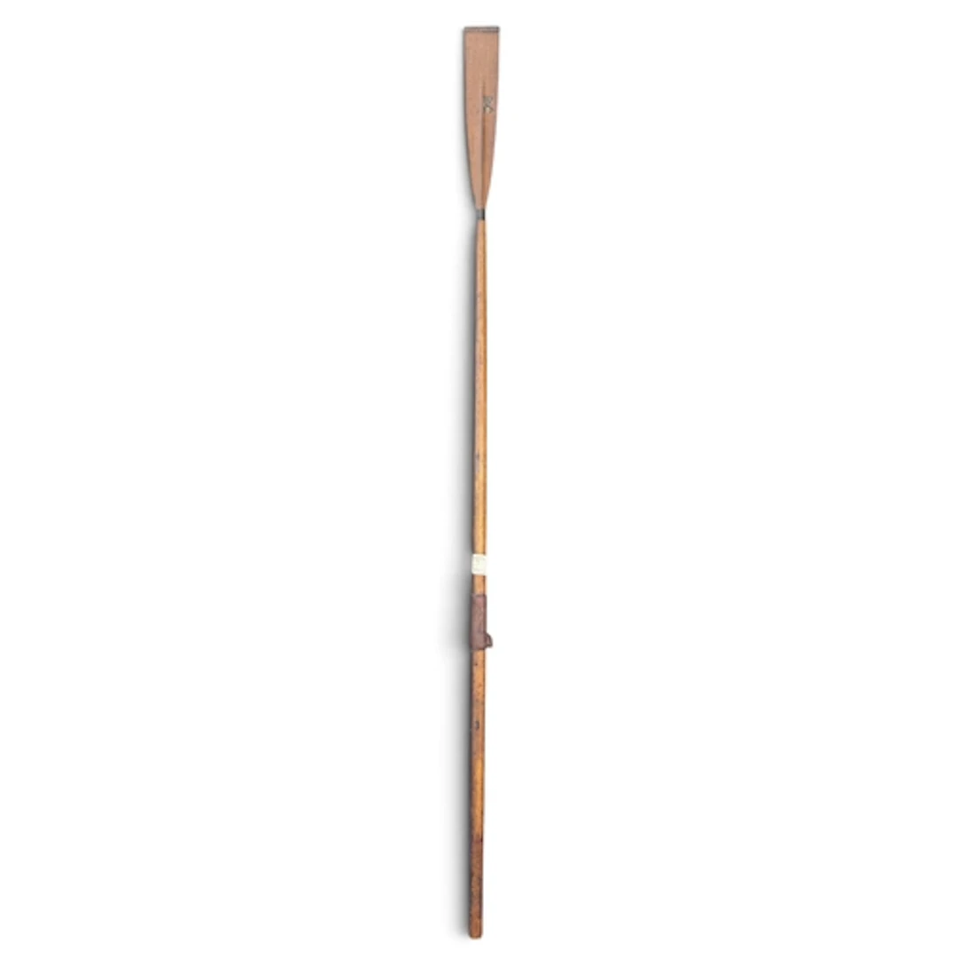 A LARGE WOODEN ROWING OAR FOR THE VISITORS CUP, HENLEY REGAT...