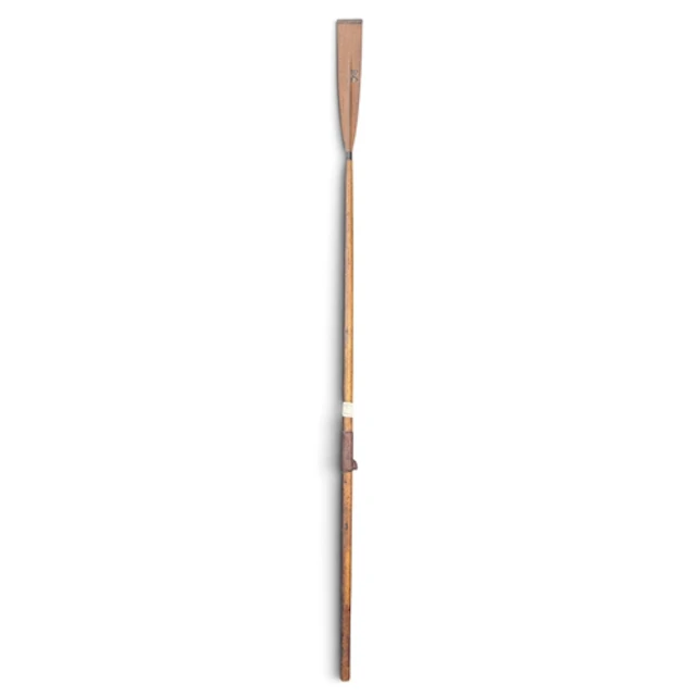 A LARGE WOODEN ROWING OAR FOR THE VISITORS CUP, HENLEY REGAT...