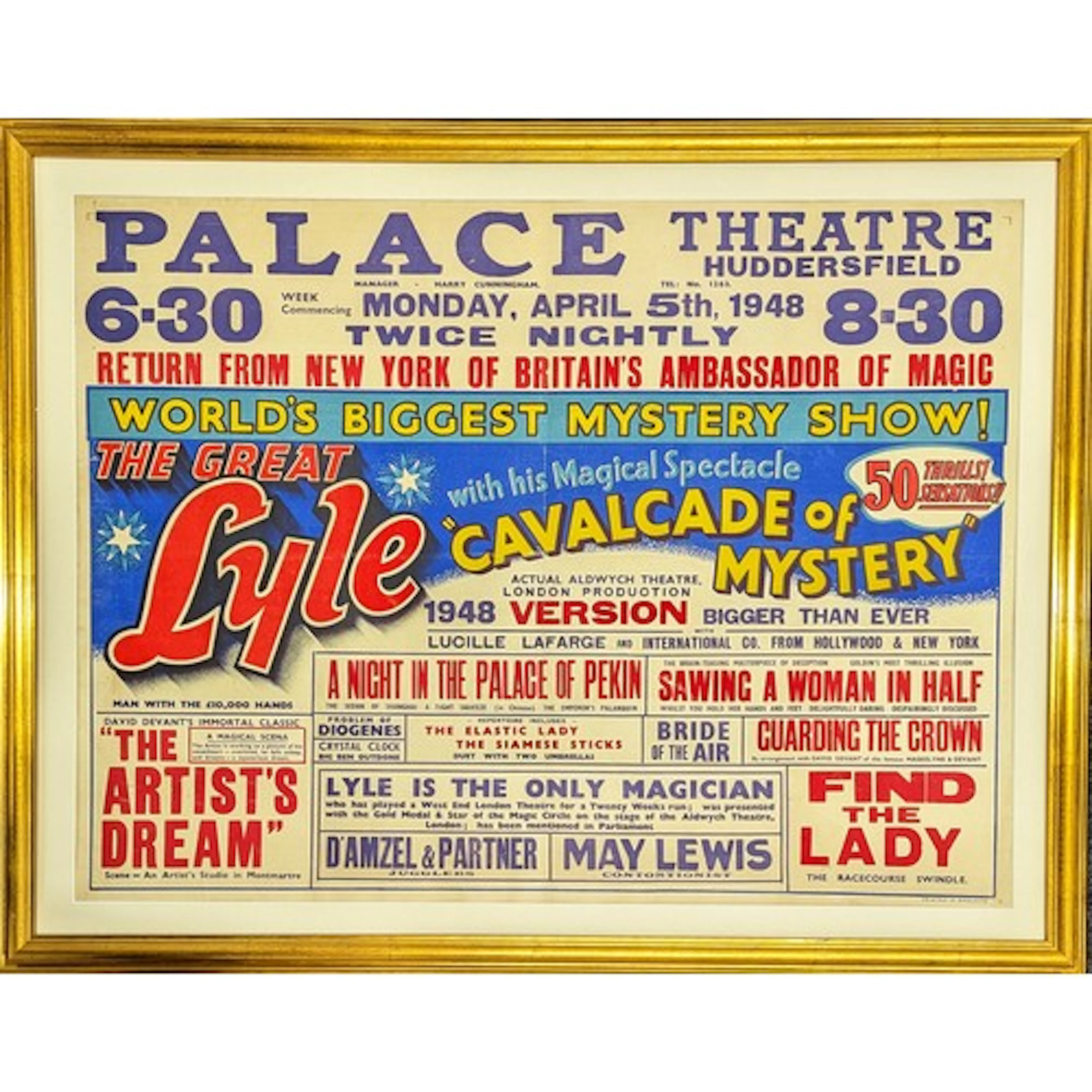 Magic & Conjuring - Cecil Lyle (1889 - 1955) - an early to ...