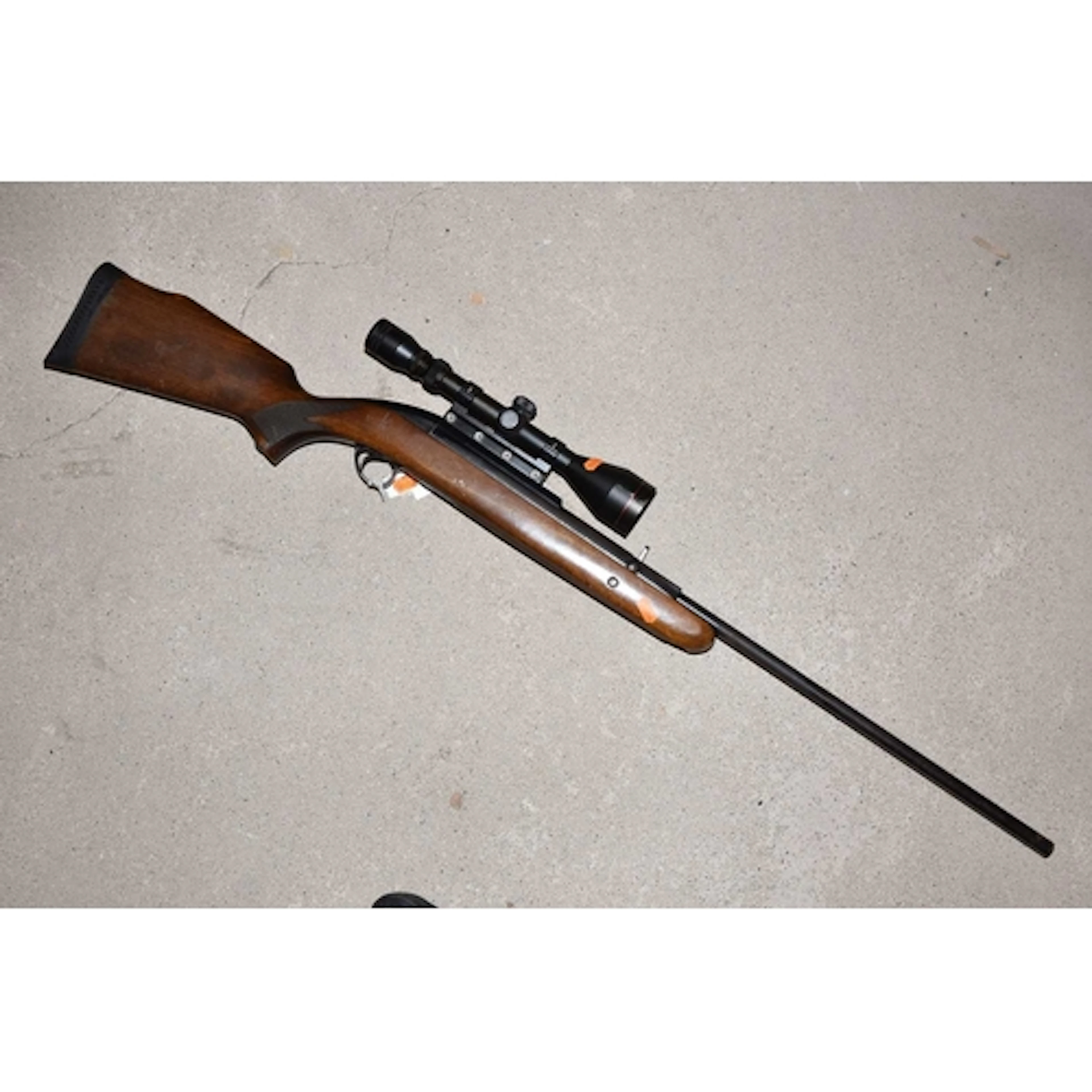 A BSA .177 UNDER LEVER AIR RIFLE, serial number ES04473, fit...