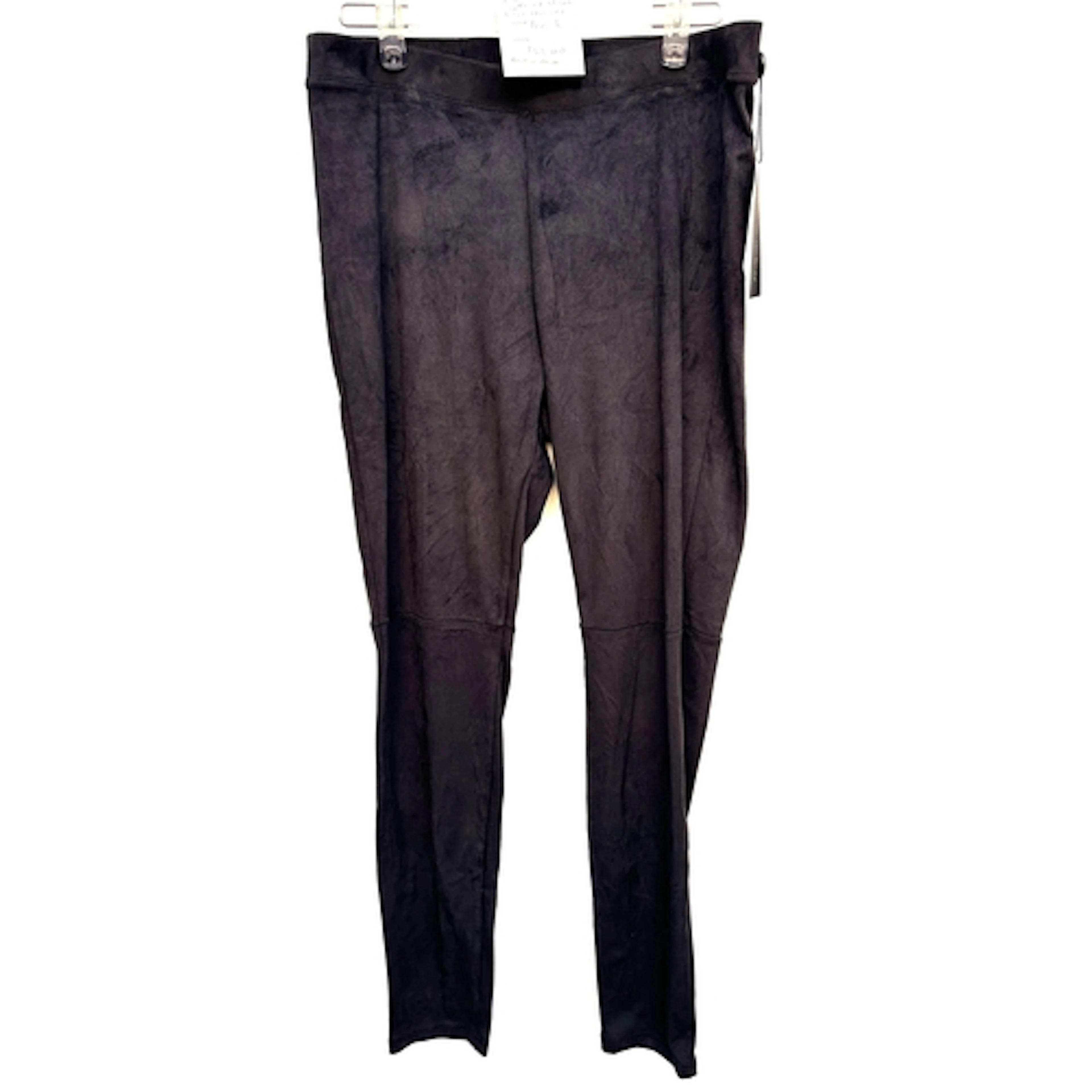 Andrew Majtenyi, NWT, TILL.DA black ultra suede leggings, s...