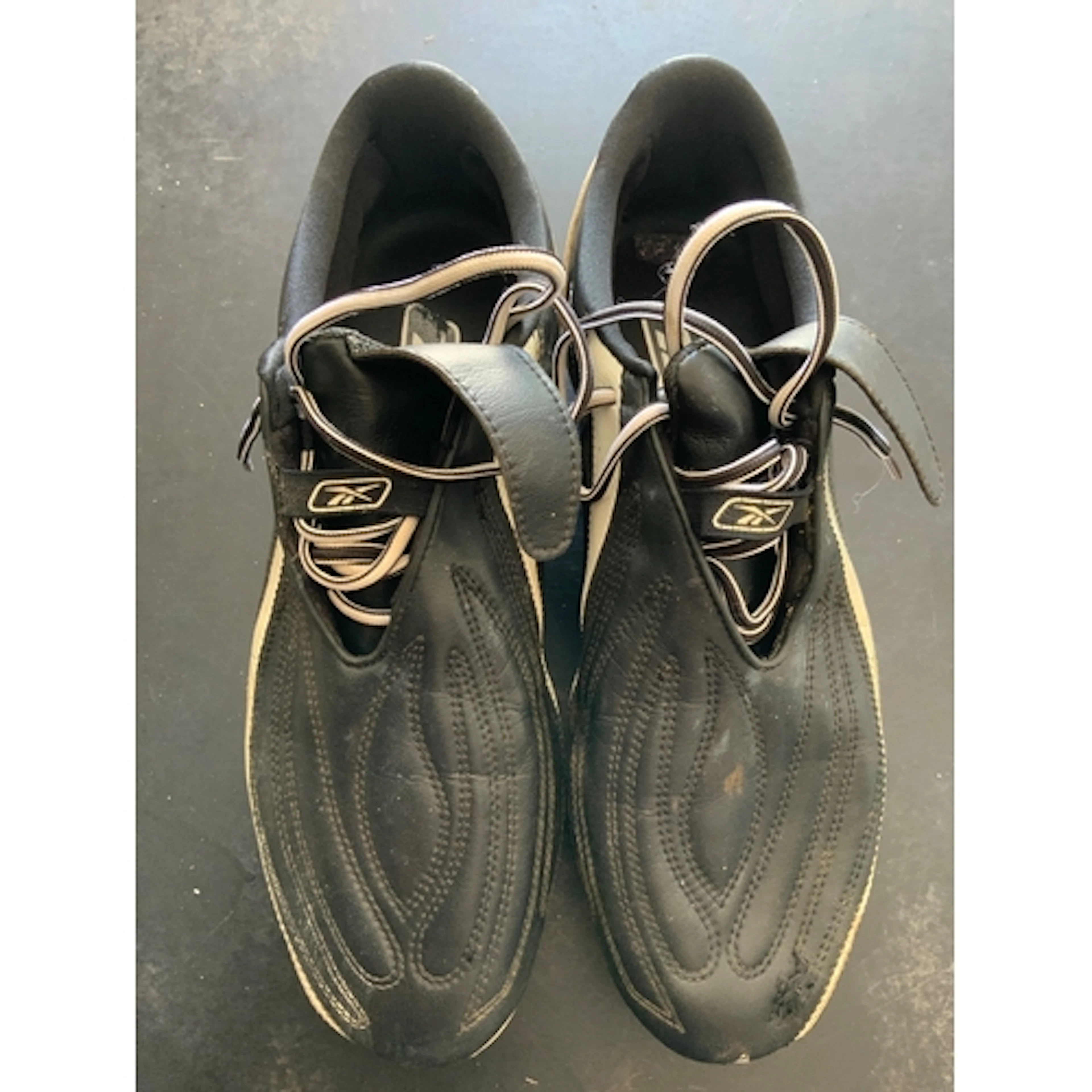 Dudek Liverpool Match Worn Football Boots: Reebok black and ...