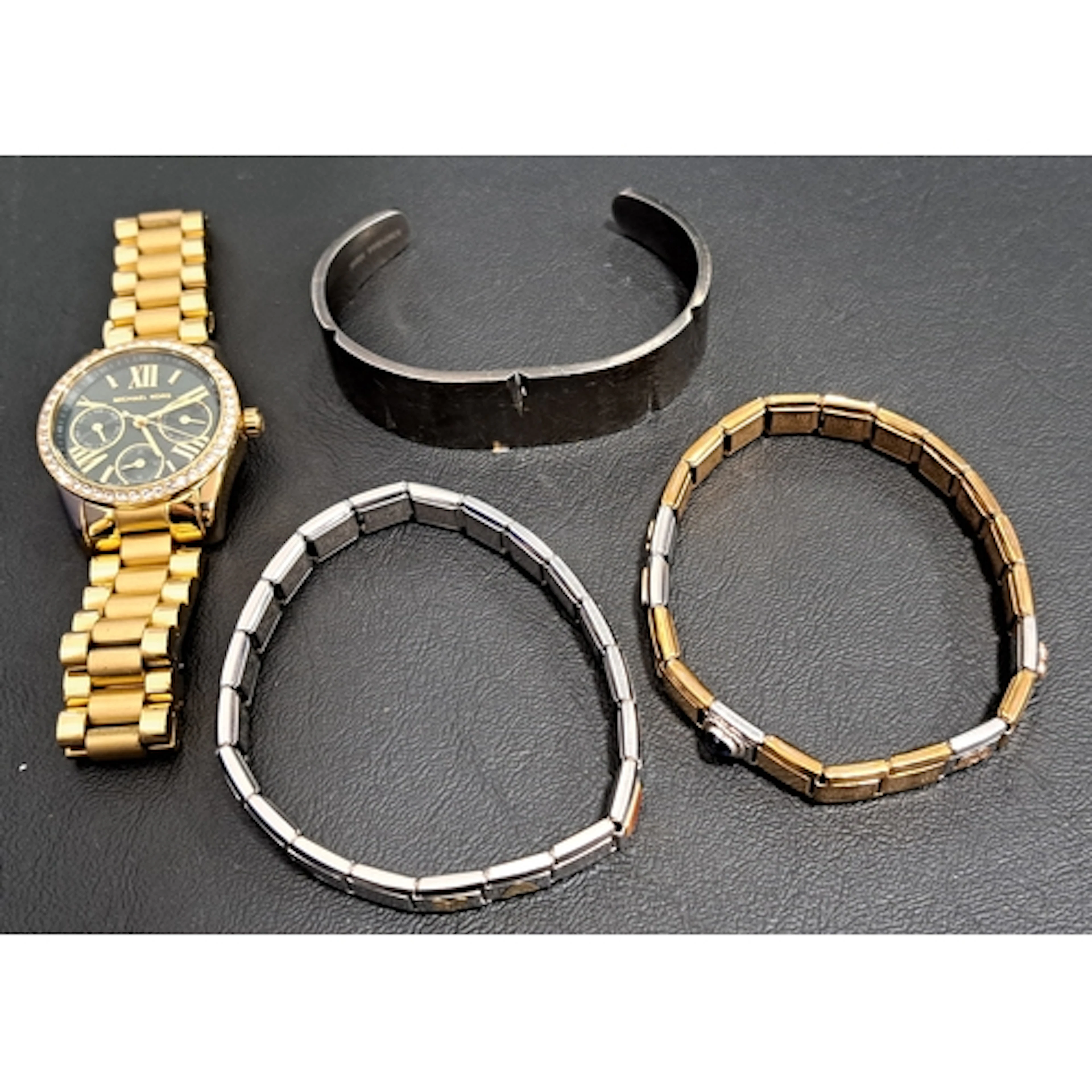 SELECTION OF FASHION JEWELLERY comprising two Nomination cha...