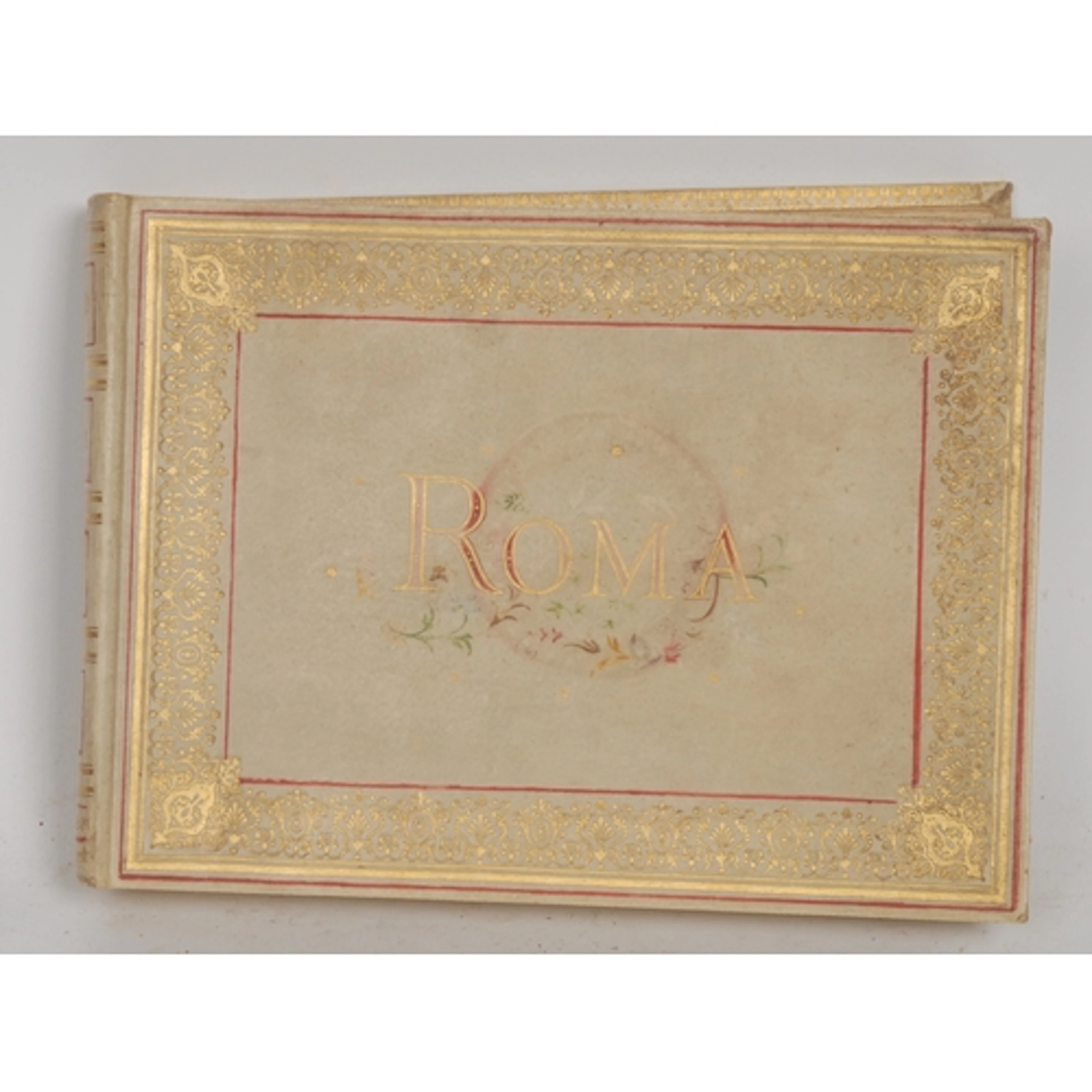 A 19th century Italian Grand Tour vellum photograph album, i...