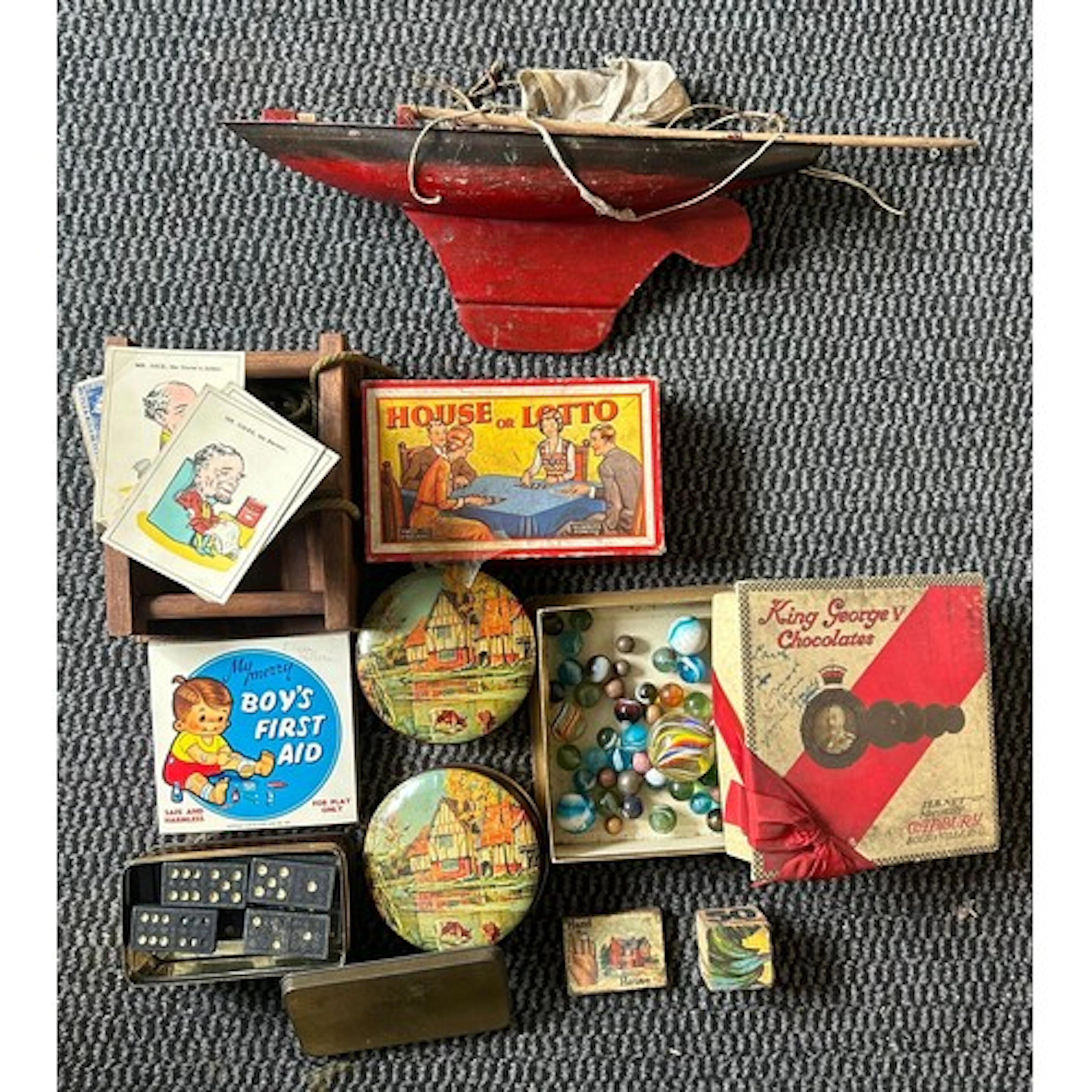 A collection of early games including a VERY UNUSUSAL table ...