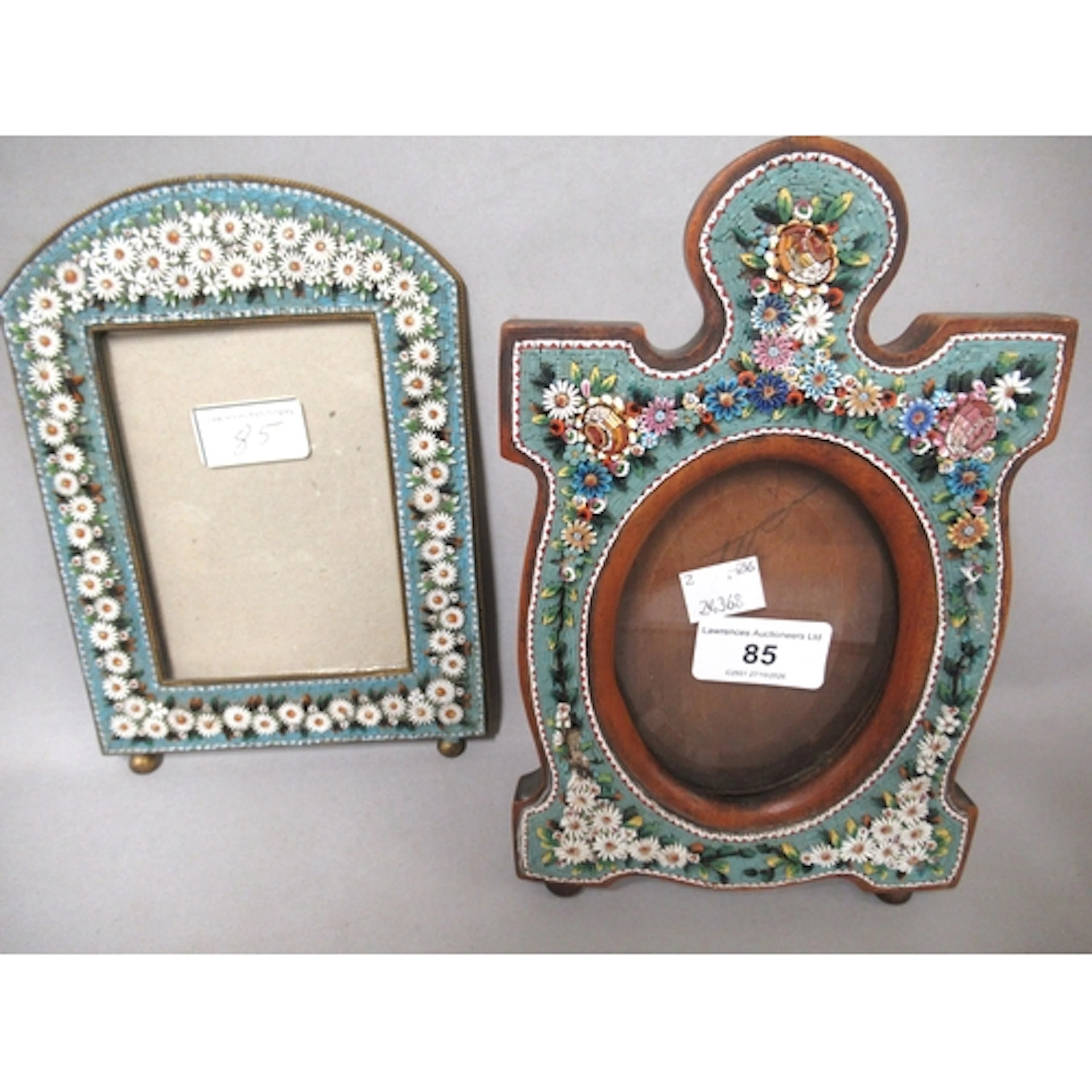 Late 19th / early 20th Century Italian micromosaic photograp...