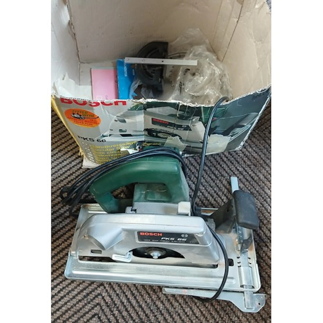 Bosch circular saw.