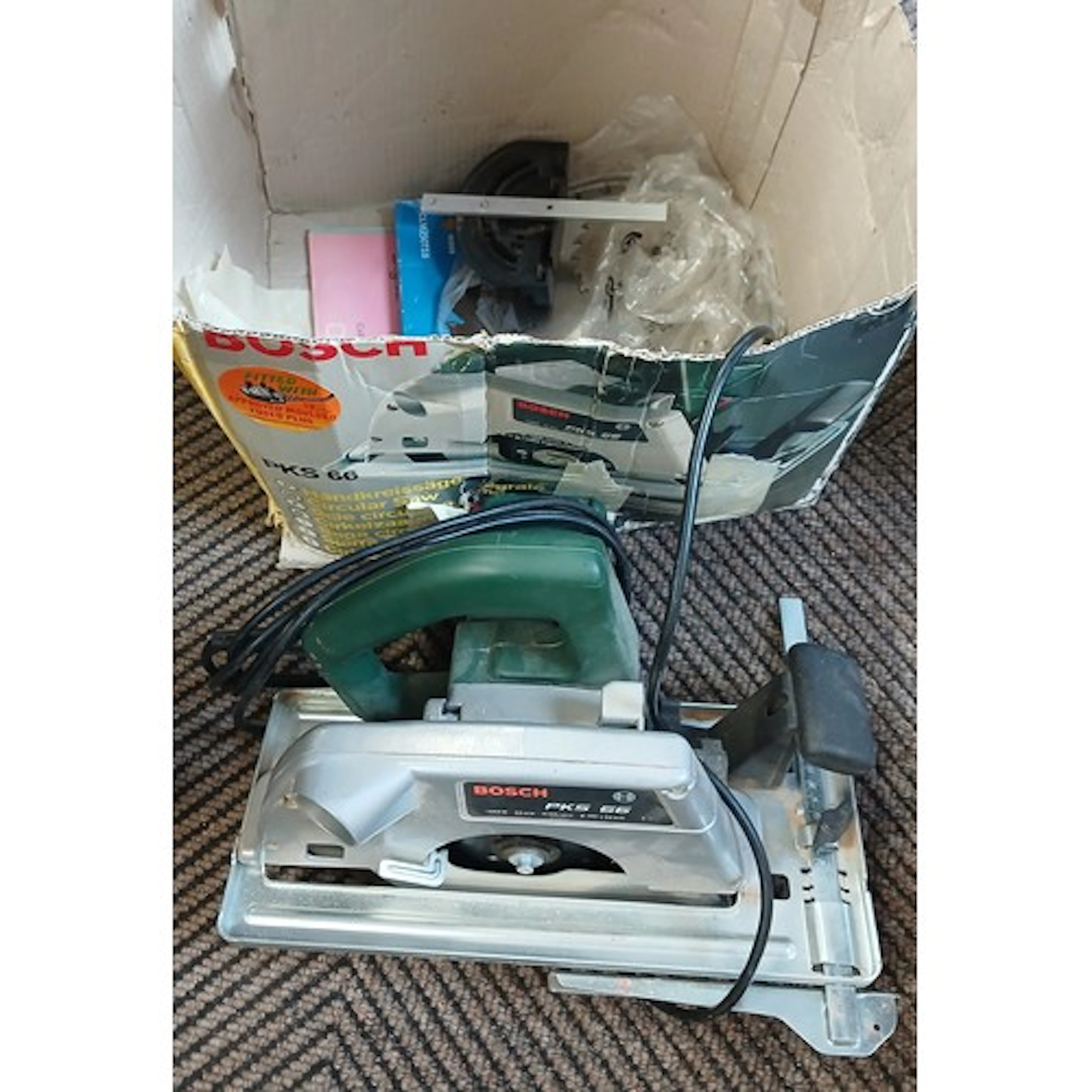Bosch circular saw.