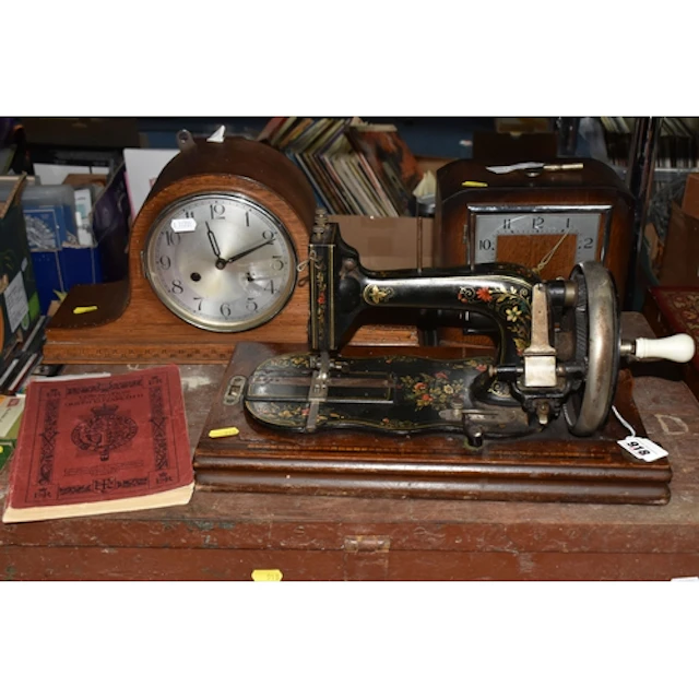 A GROUP OF VINTAGE ITEMS comprising a Herman Kohler 'Saxonia...