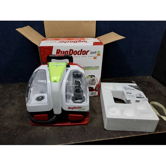A BRAND NEW IN OPEN BOX RUG DOCTOR PET SPOT CLEANER with ori...