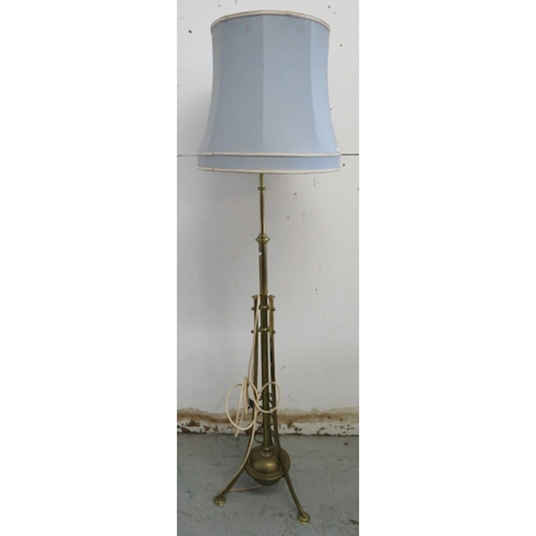 Vintage Arts & Crafts, Rise and Fall Standard Floor Lamp, ca...