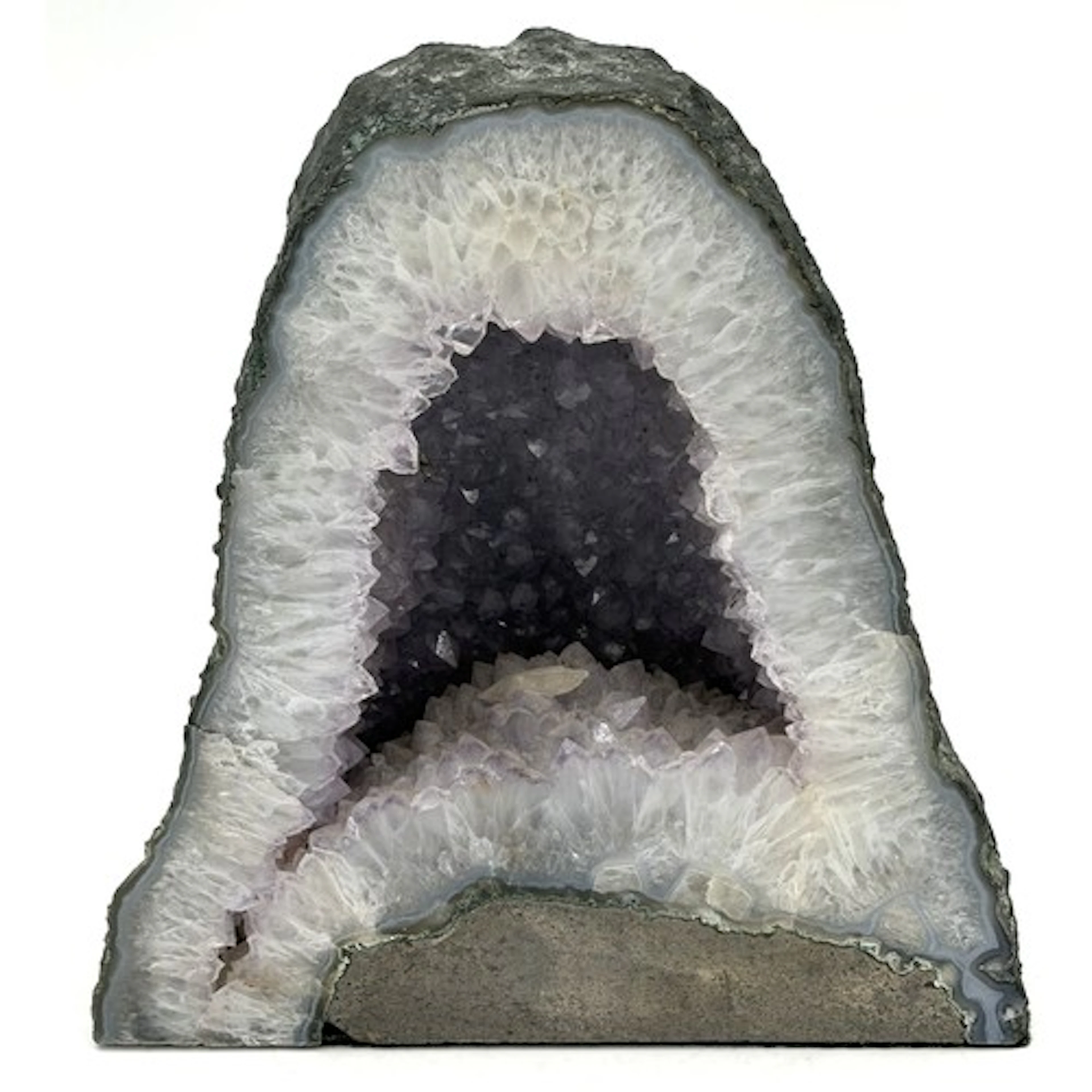 Amethyst Geode Cathedral Crystal 20 x 19cm.