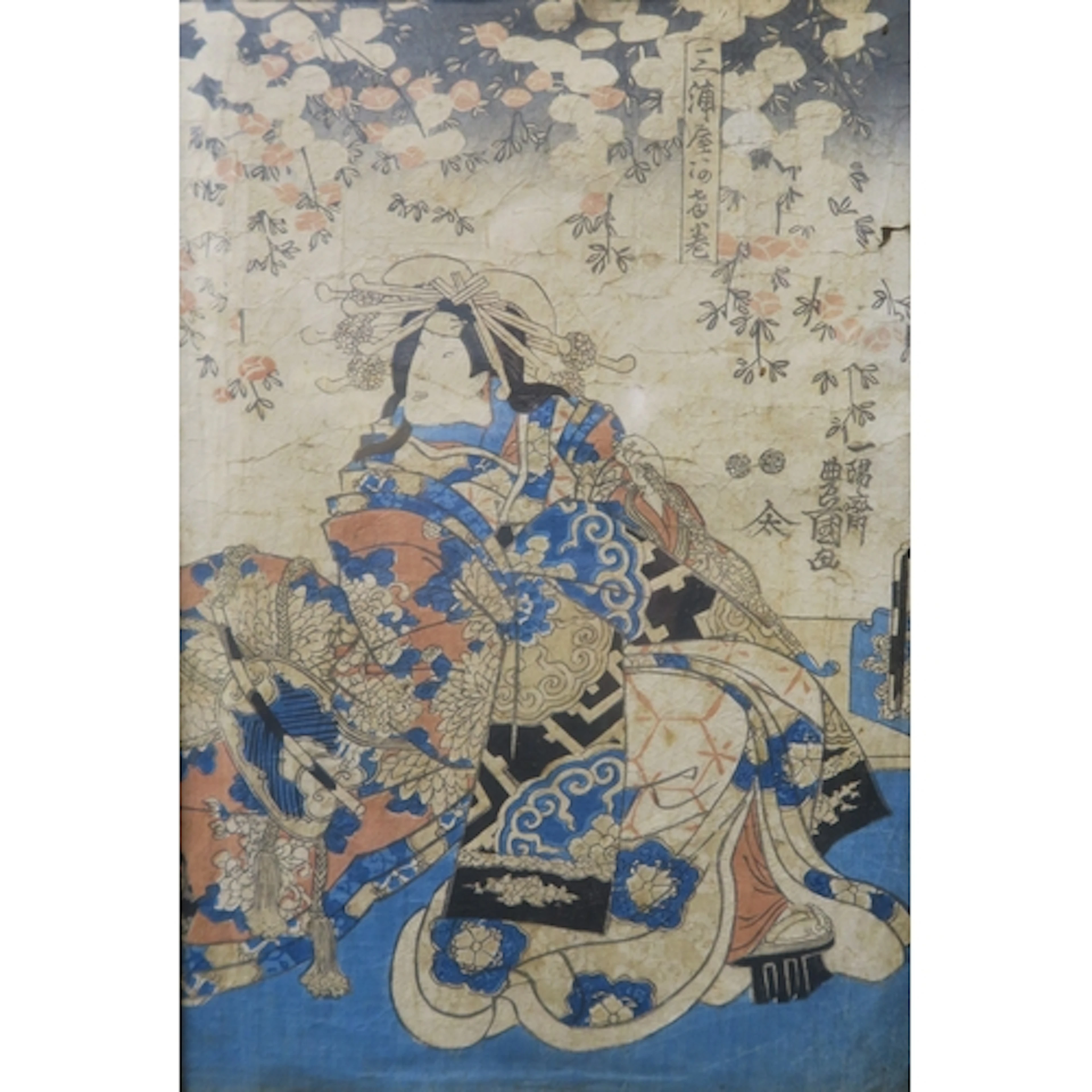 A COLLECTION OF JAPANESE WOODBLOCK PRINTS including Kunisada...