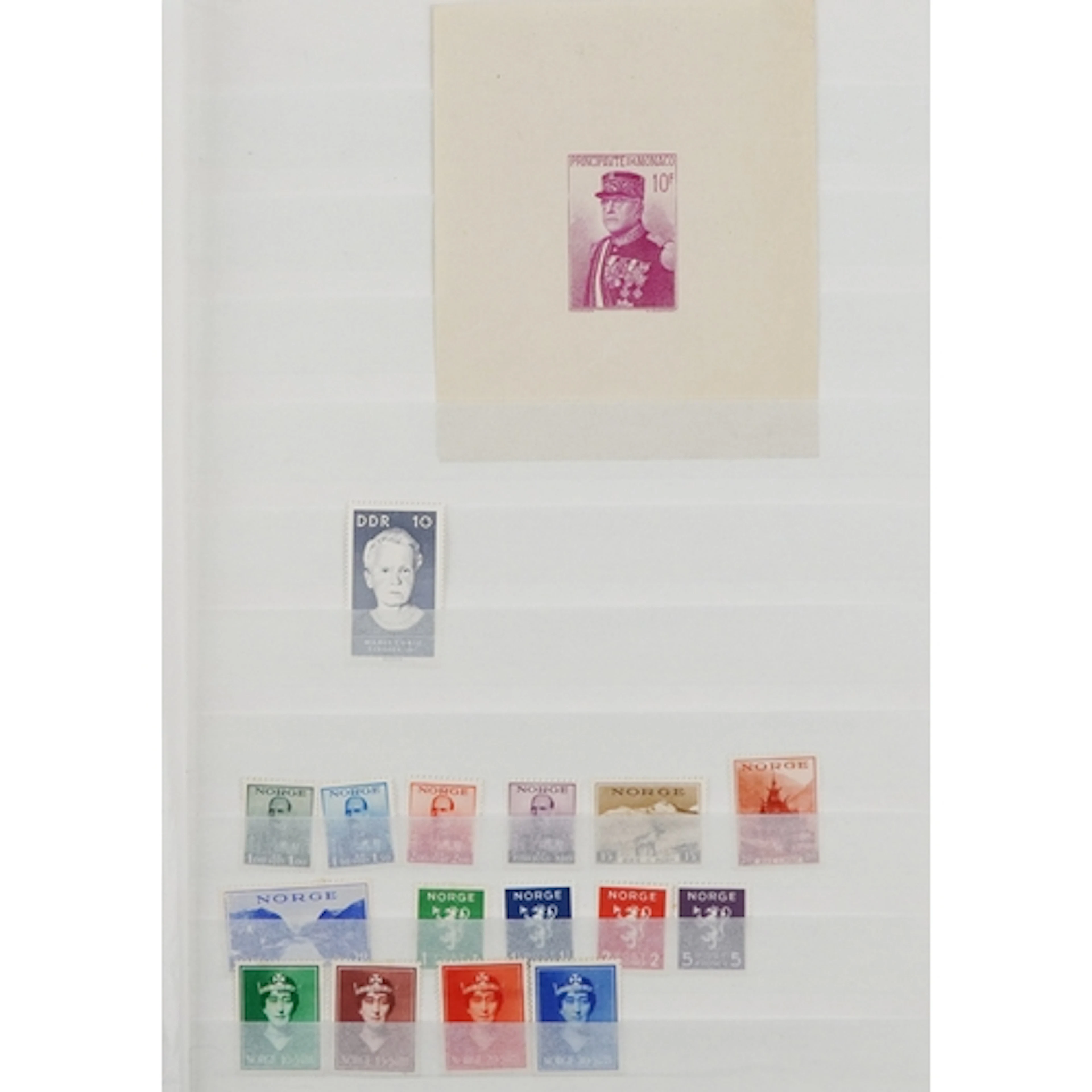 Early 20th century and later Norwegian stamps in mint condit...