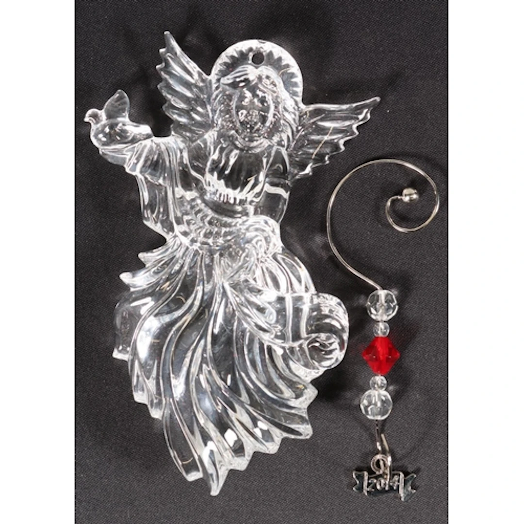 Waterford Crystal boxed Christmas angel decoration