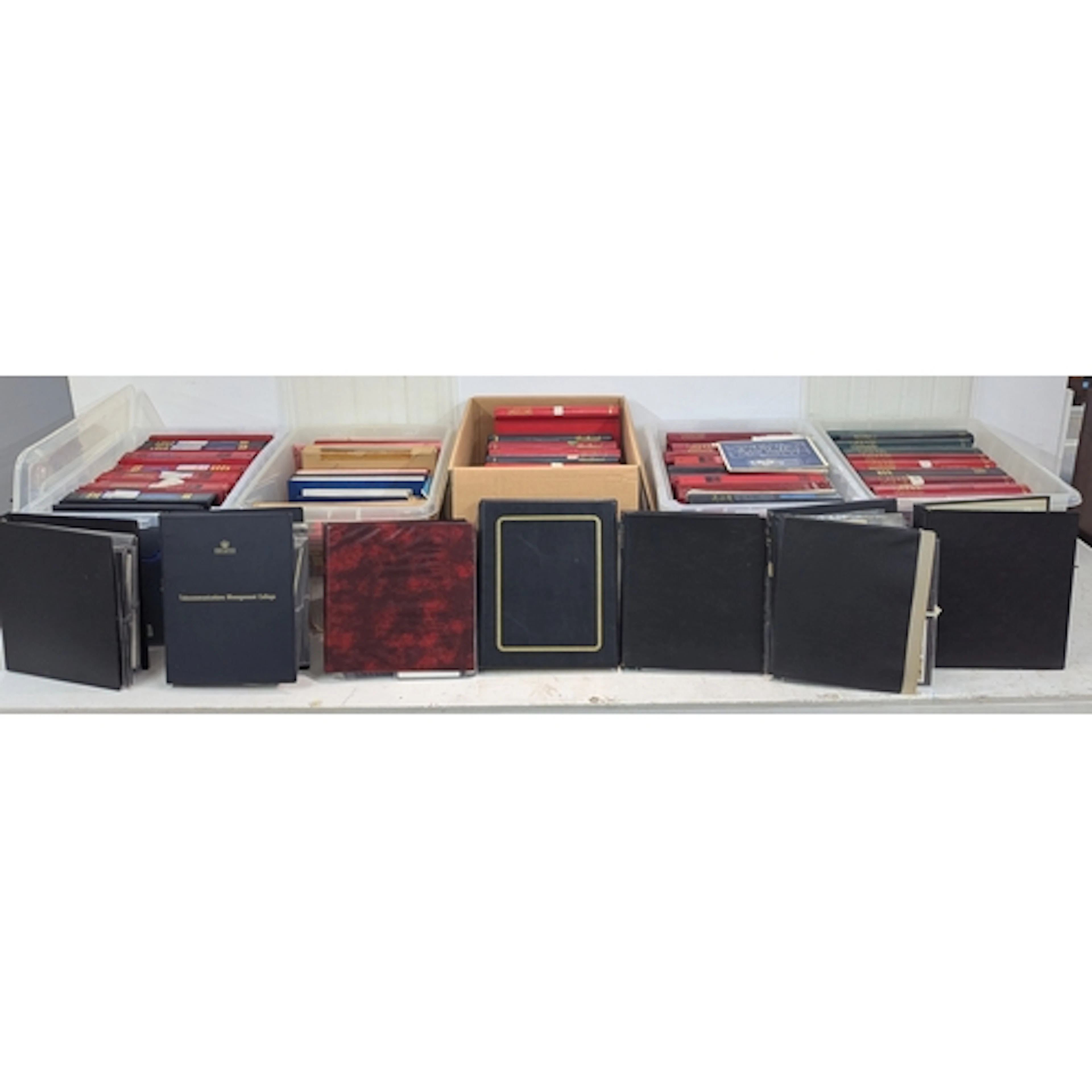 Large stamp collection to include stamps of the world First ...