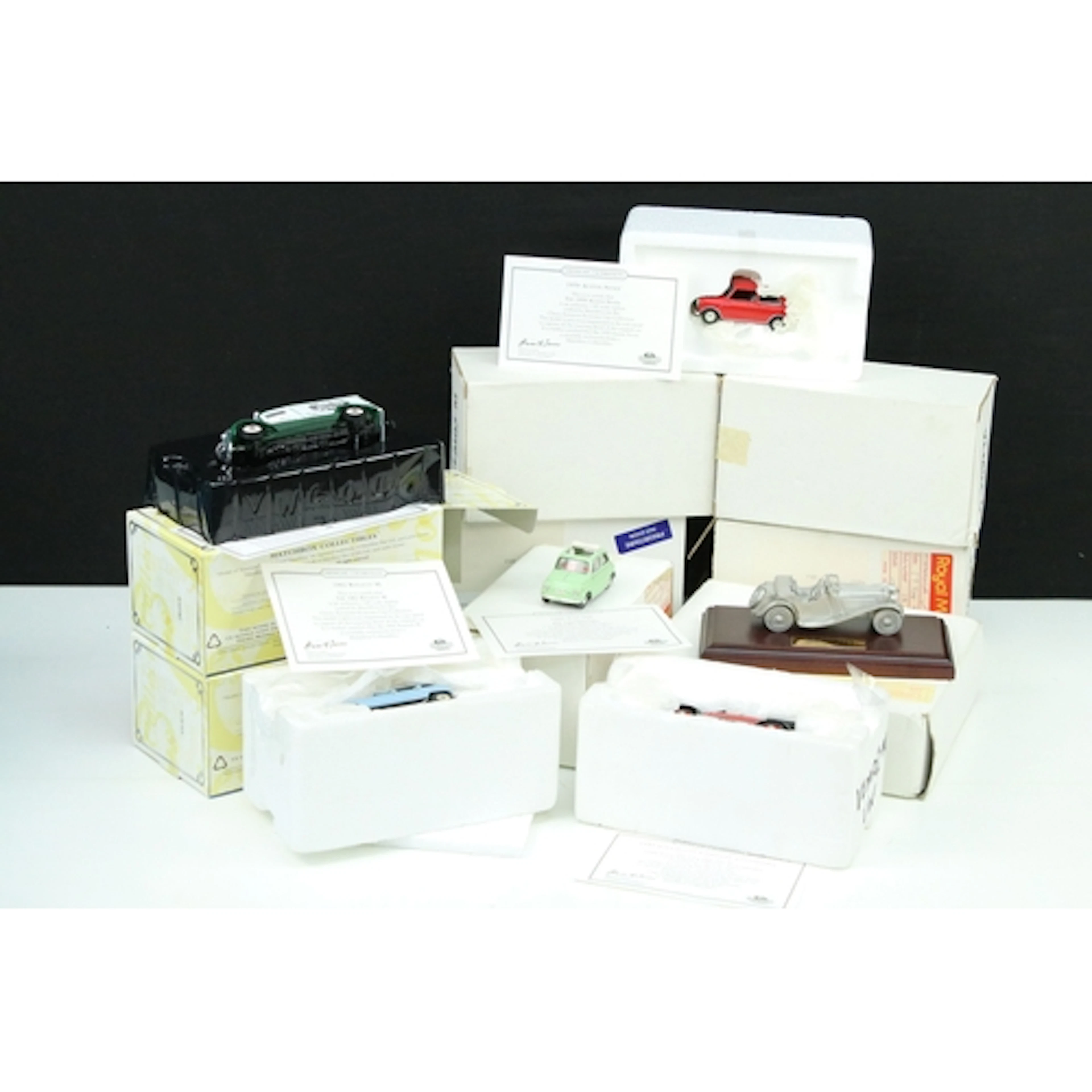Ten boxed Matchbox diecast models to include Matchbox Collec...