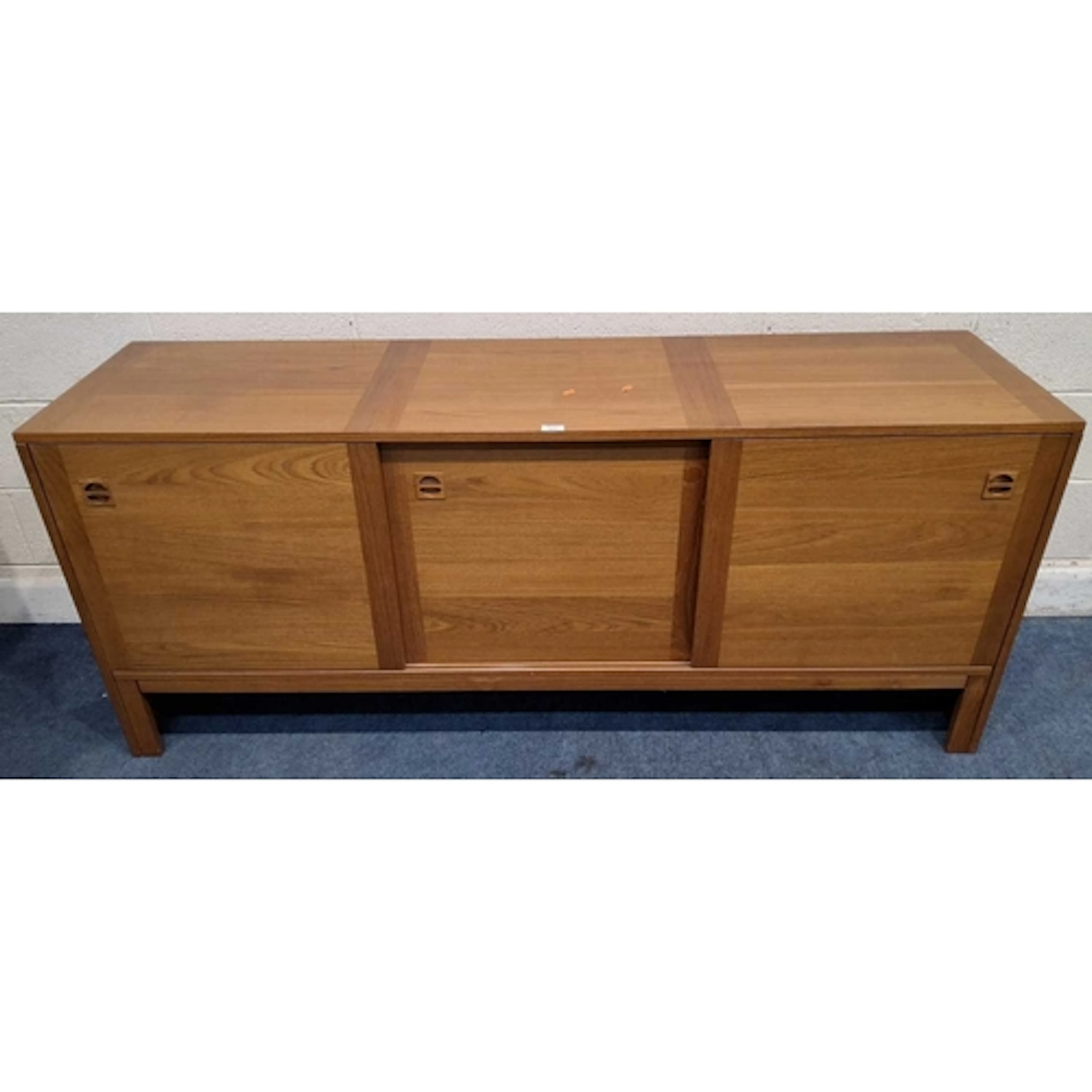 E JAKOBSEN, SKIVE, DENMARK, A MID-CENTURY TEAK SIDEBOARD, fi...