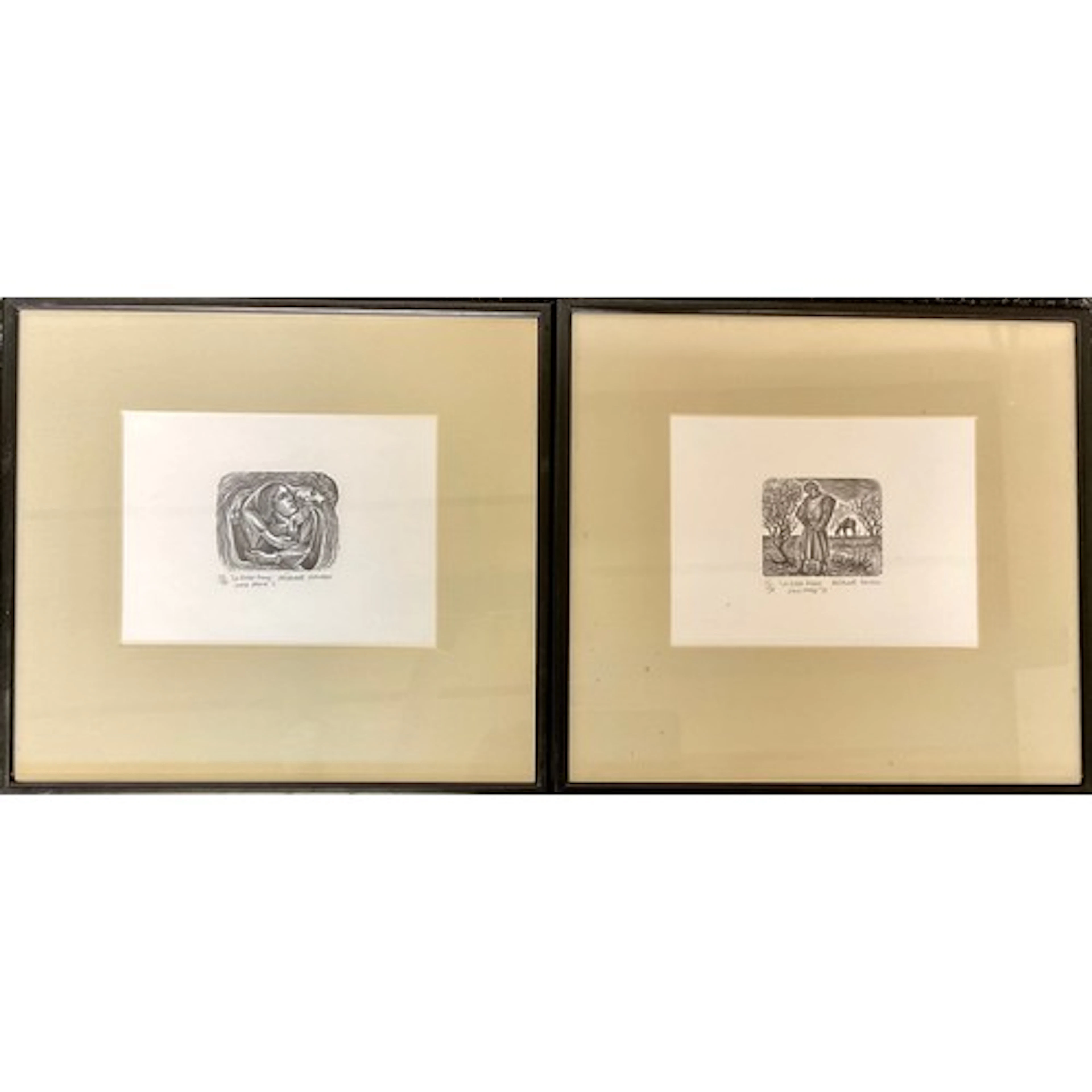 Michael Renton (1934-2001), Nos. 1 & 11 from La Belle Dame S...