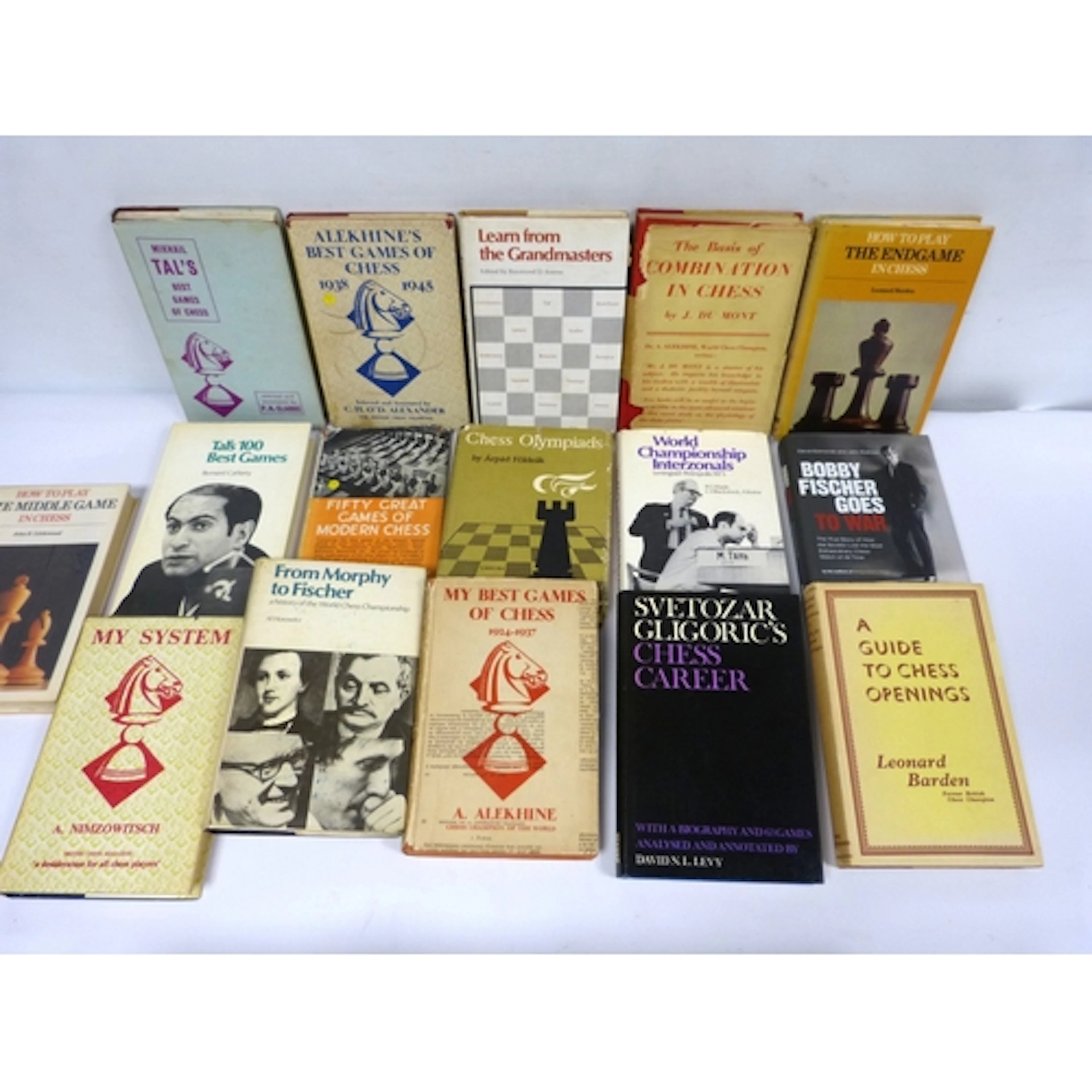 Chess. A carton of various vols.