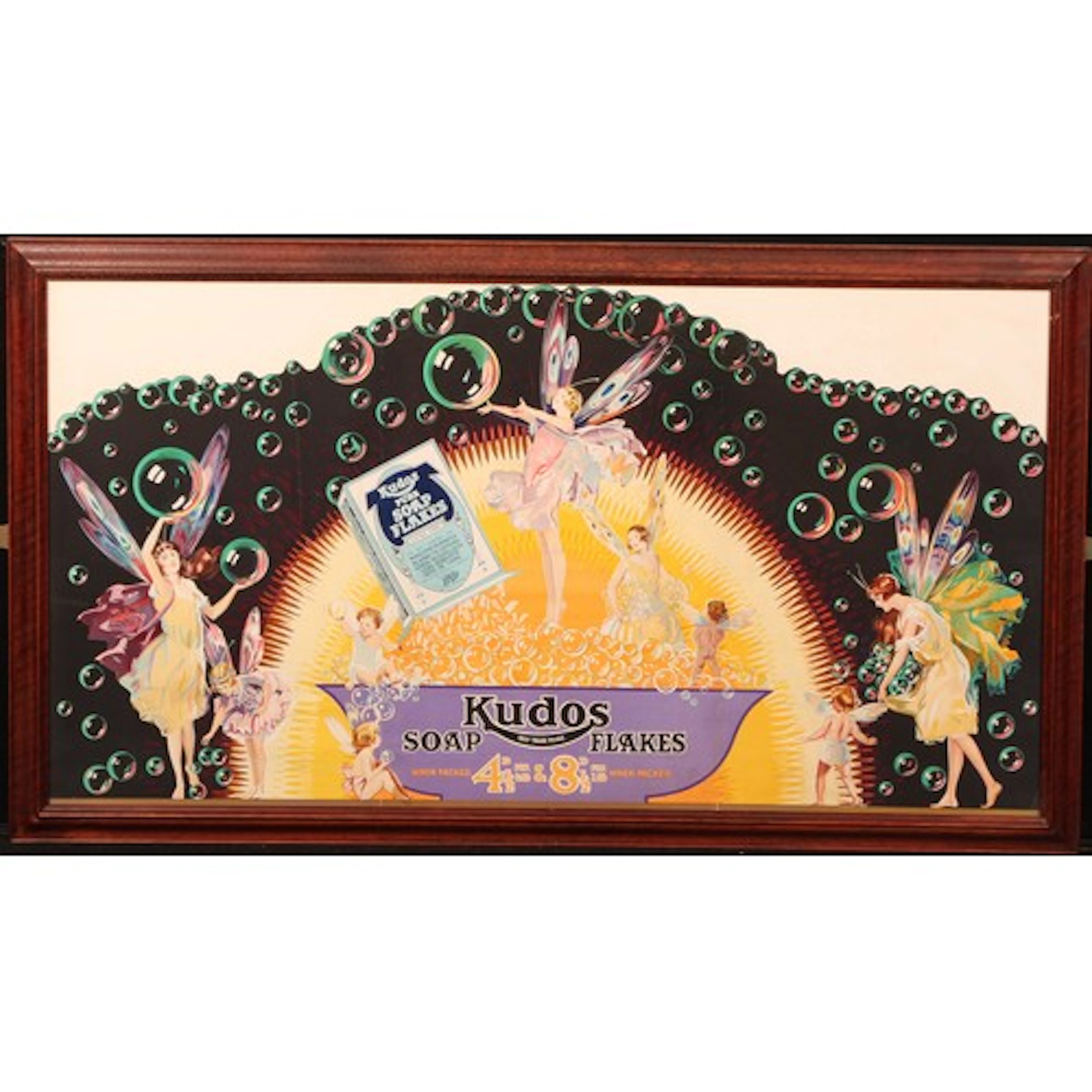 Advertising - an early 20th century shaped pictorial paper s...