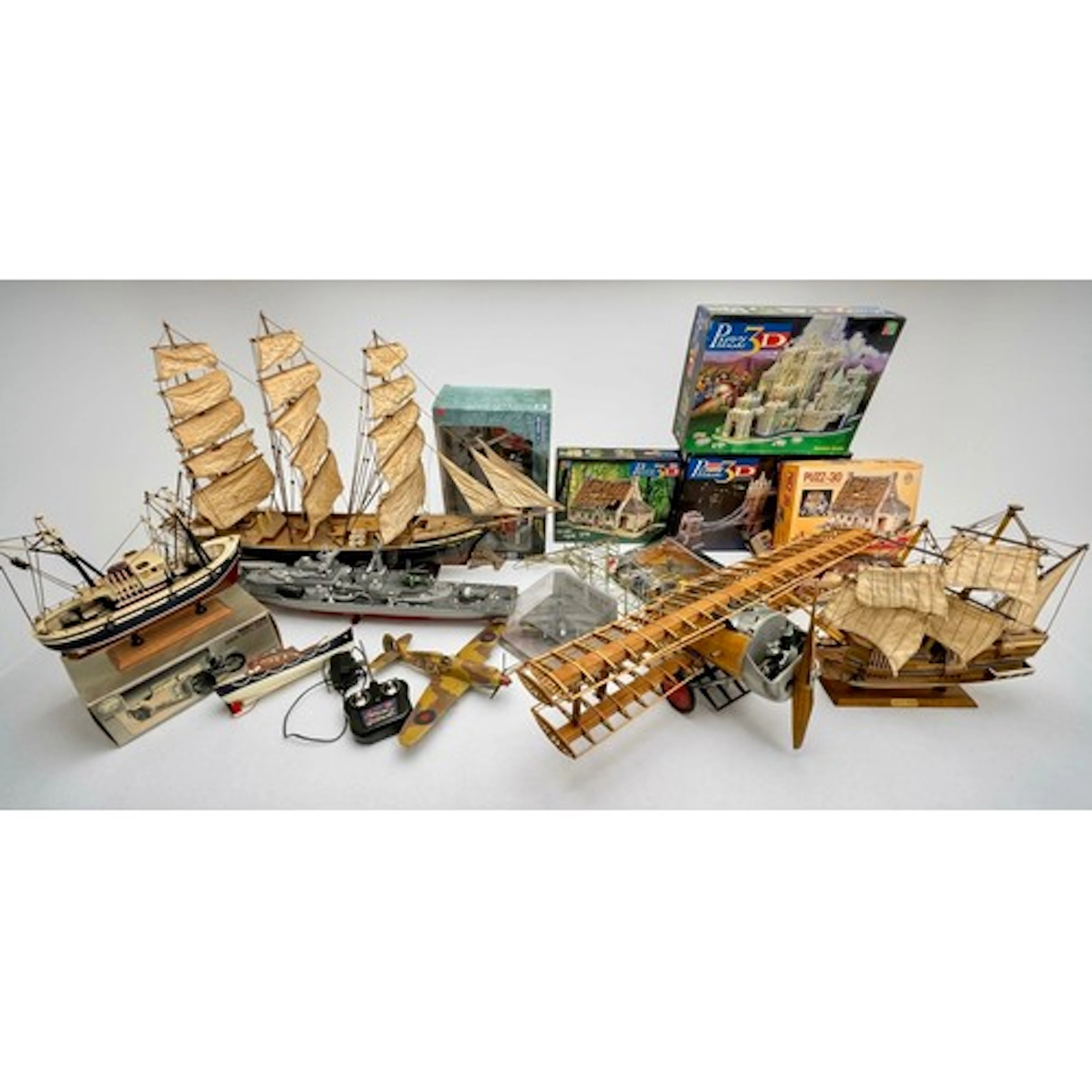 Modelling interest - A model ship, as Georg Stage III, the g...