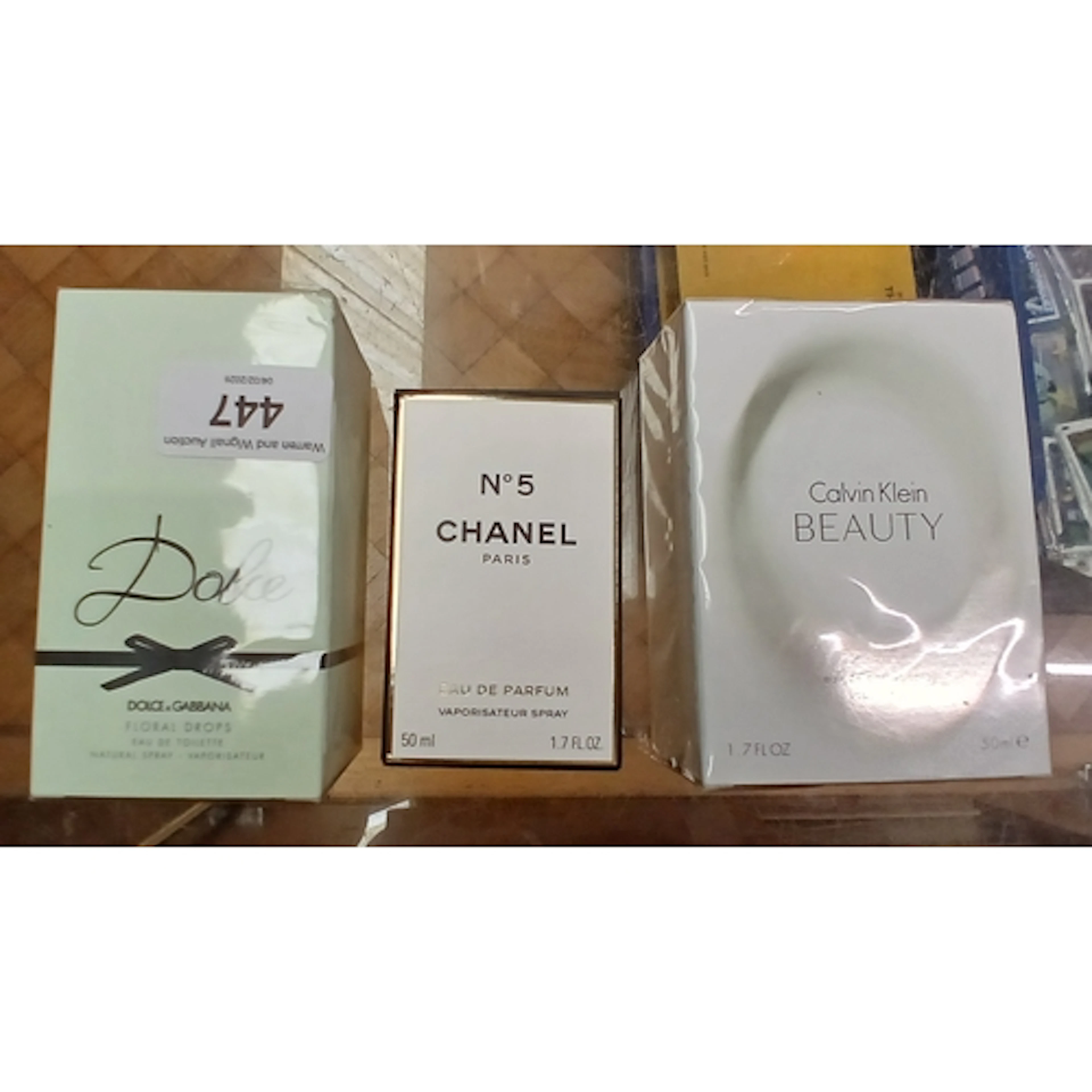 A 50ml bottle of Chanel No 5 Eau de Parfum vaporisateur spra...