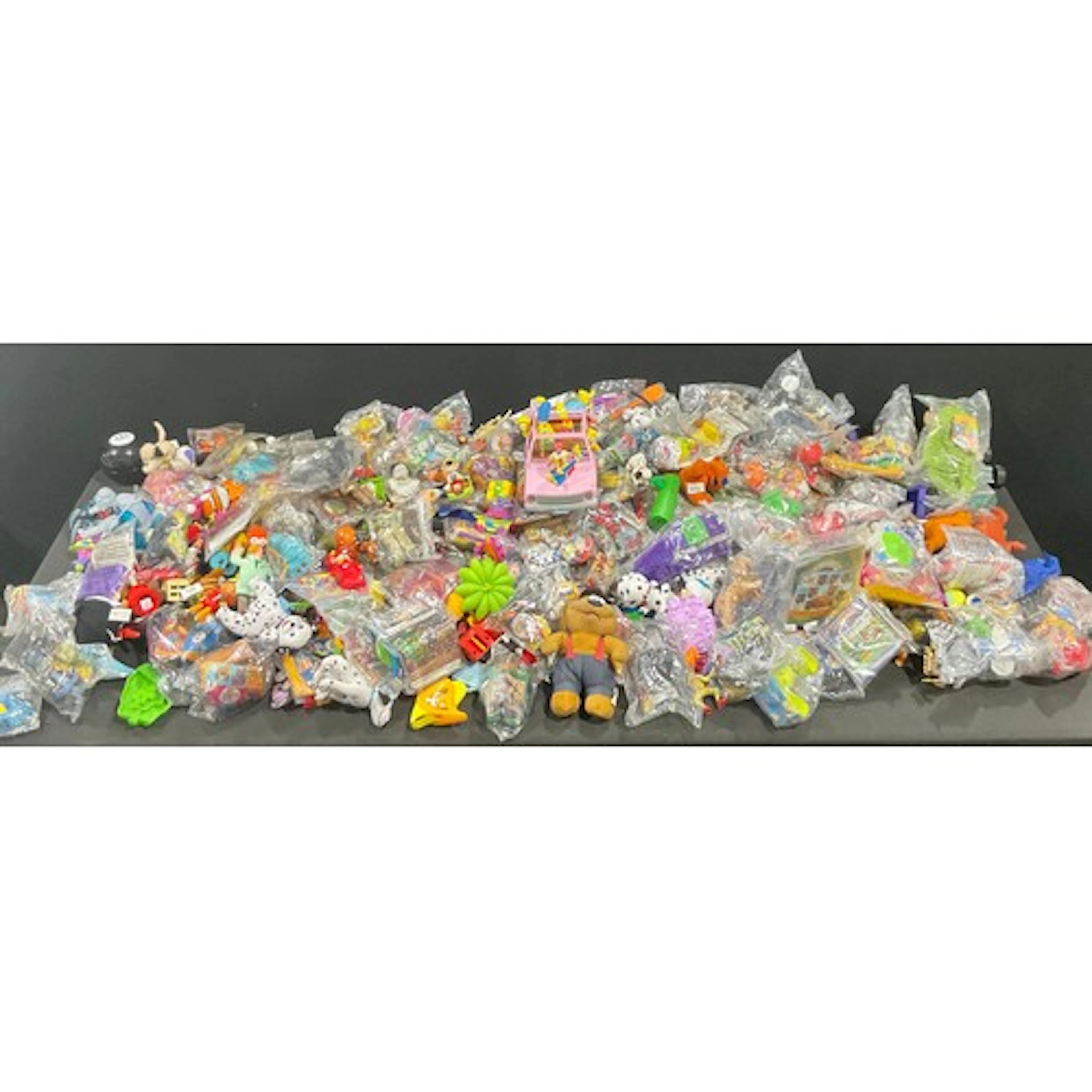 An extensive collection of McDonalds Happy Meal toys, factor...