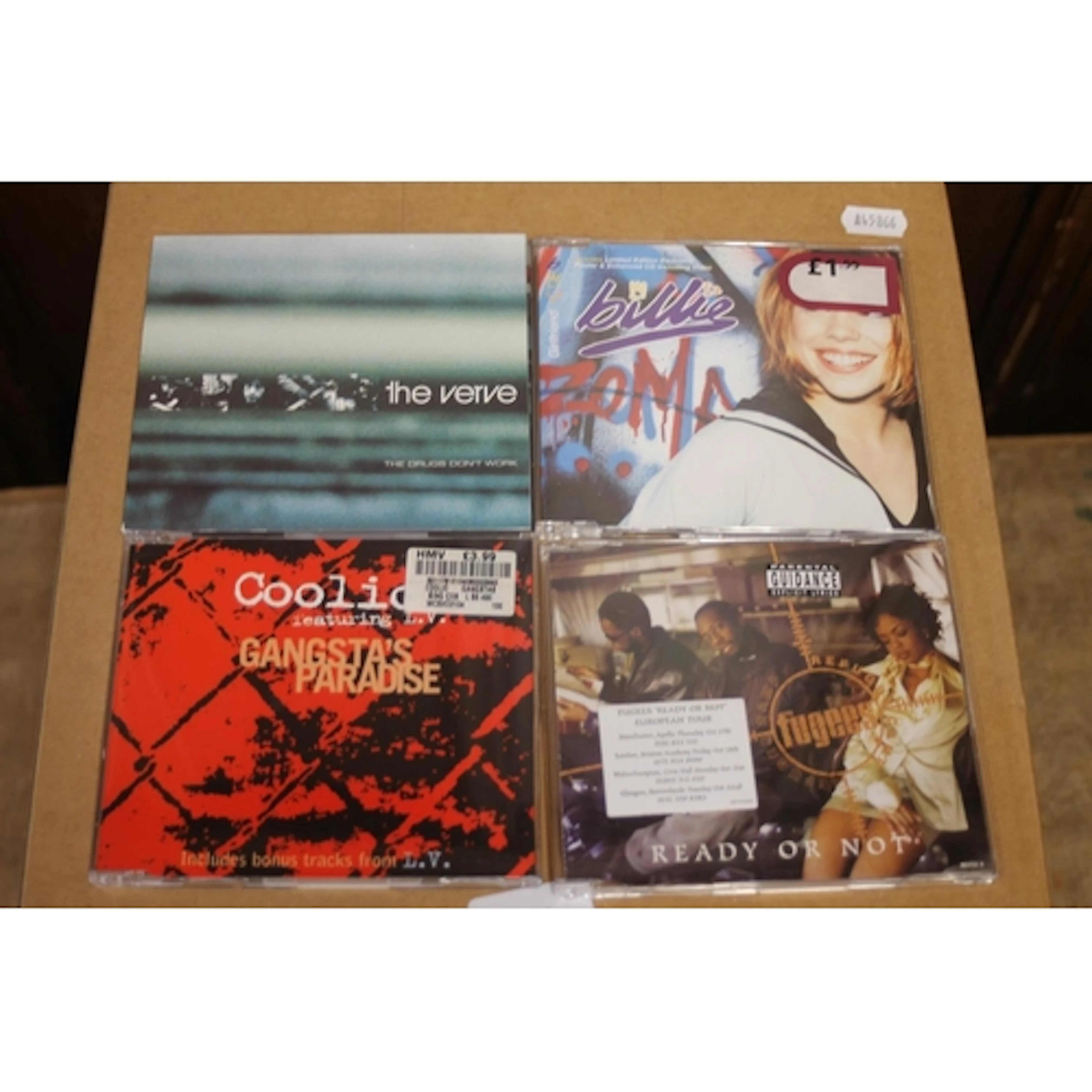 1995-1998 UK Number 1 CD singles to include Coolio Gansta Pa...
