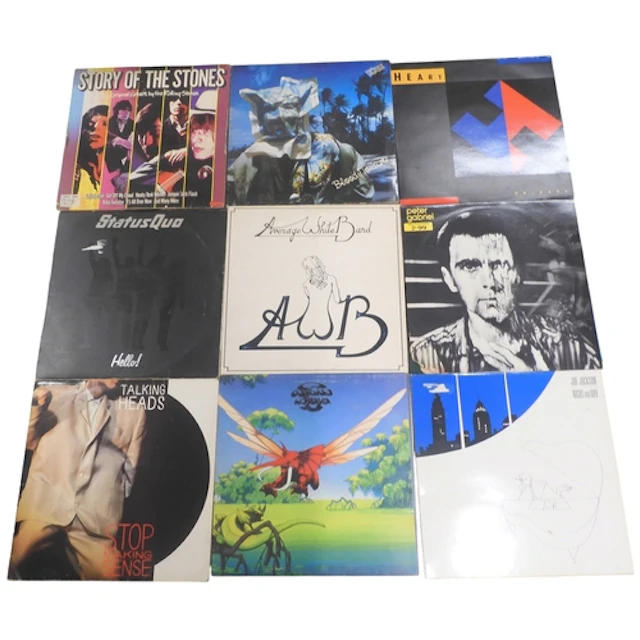 ROCK/POP/PUNK/FUNK/EASY LISTENING - A mixed genre box o...