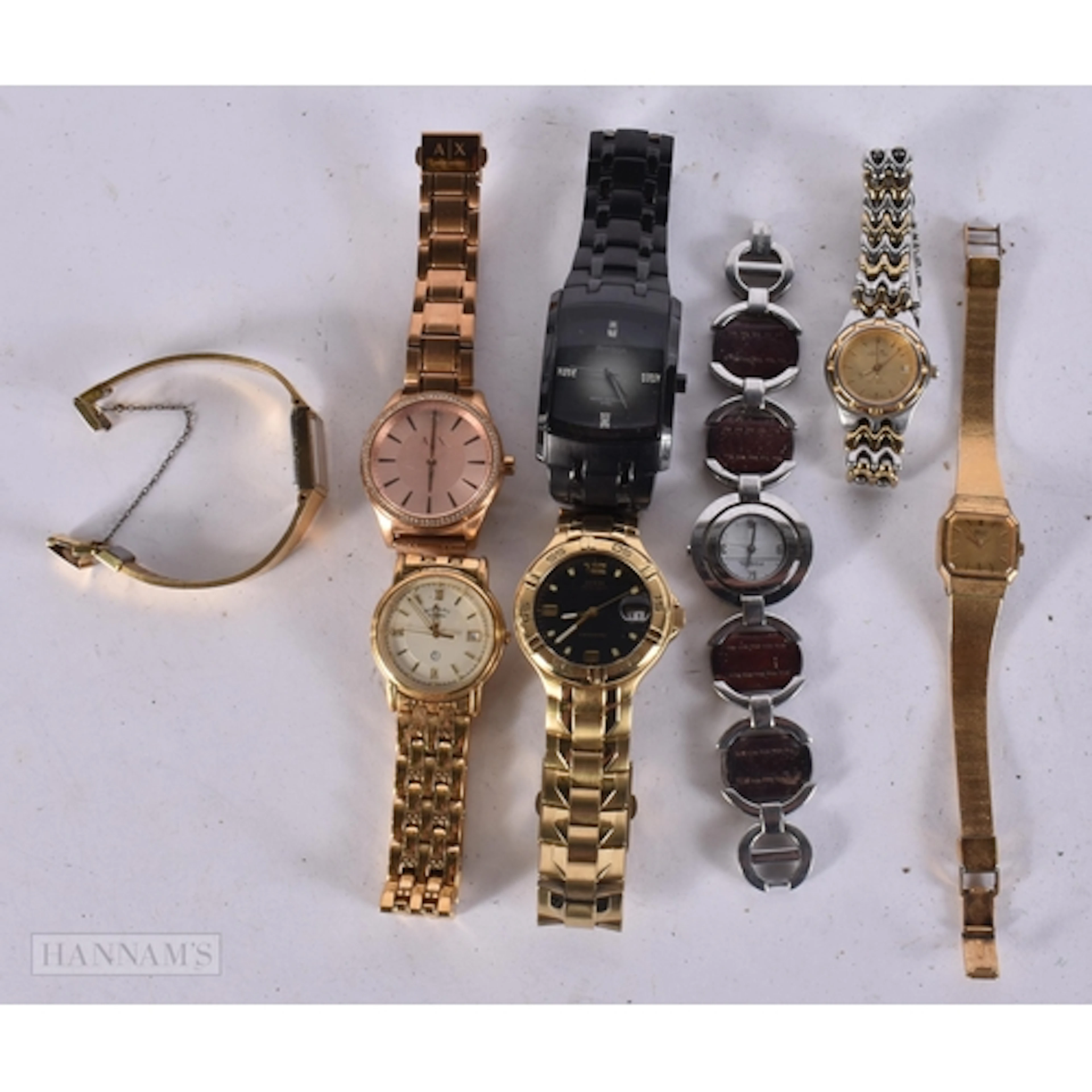 Quartz Watches Assorted Job Lot Mixed Brands & Styles UNTEST...