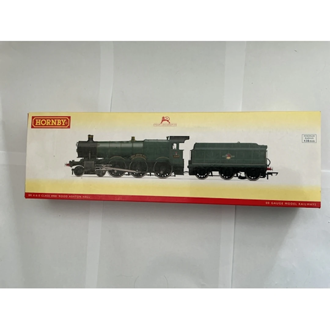 A Boxed Hornby BR 4-6-0 Class 4900 Rood Ashton Hall 00 Gauge...