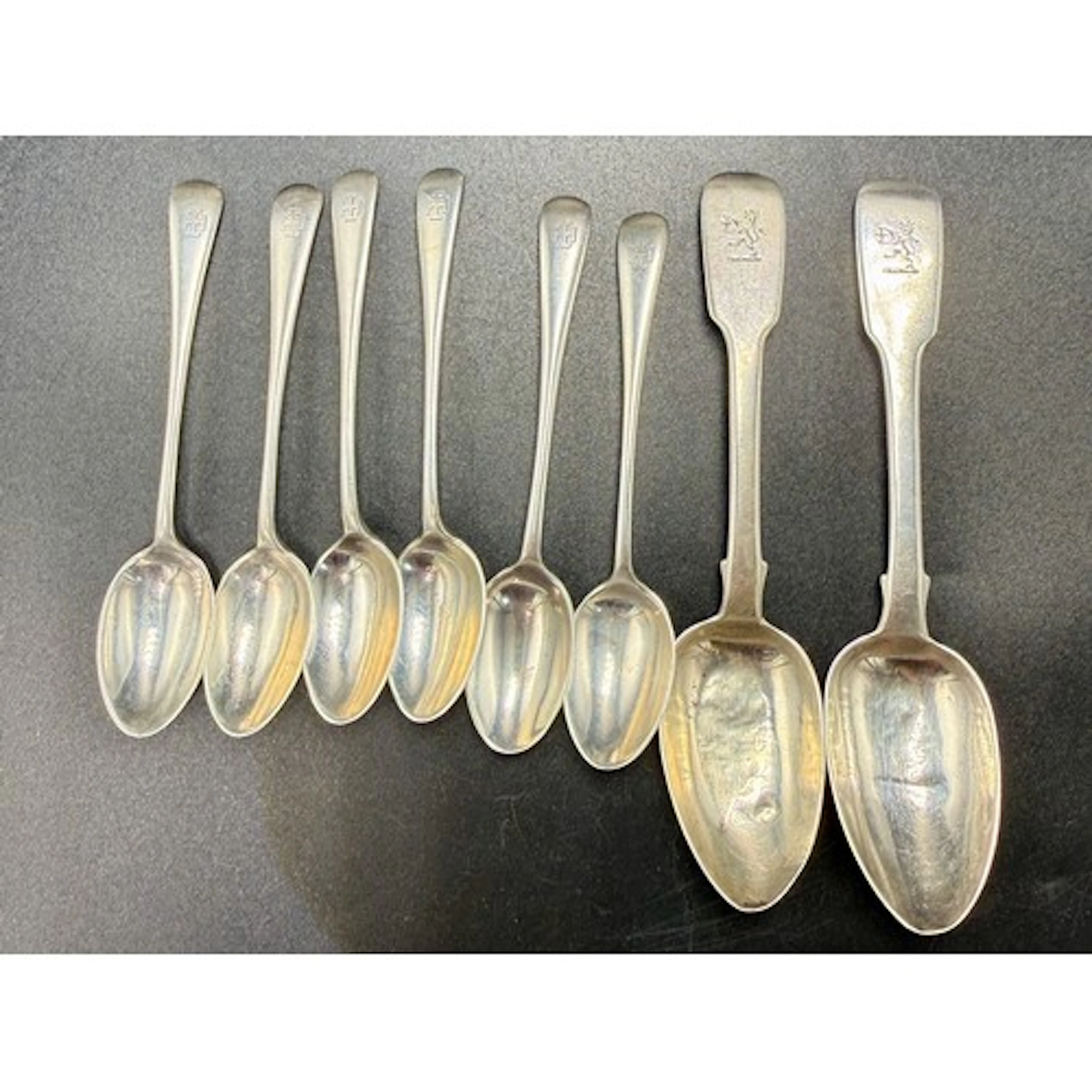 Tea and coffee spoons to include 6 Sheffield 1908, 2 London ...