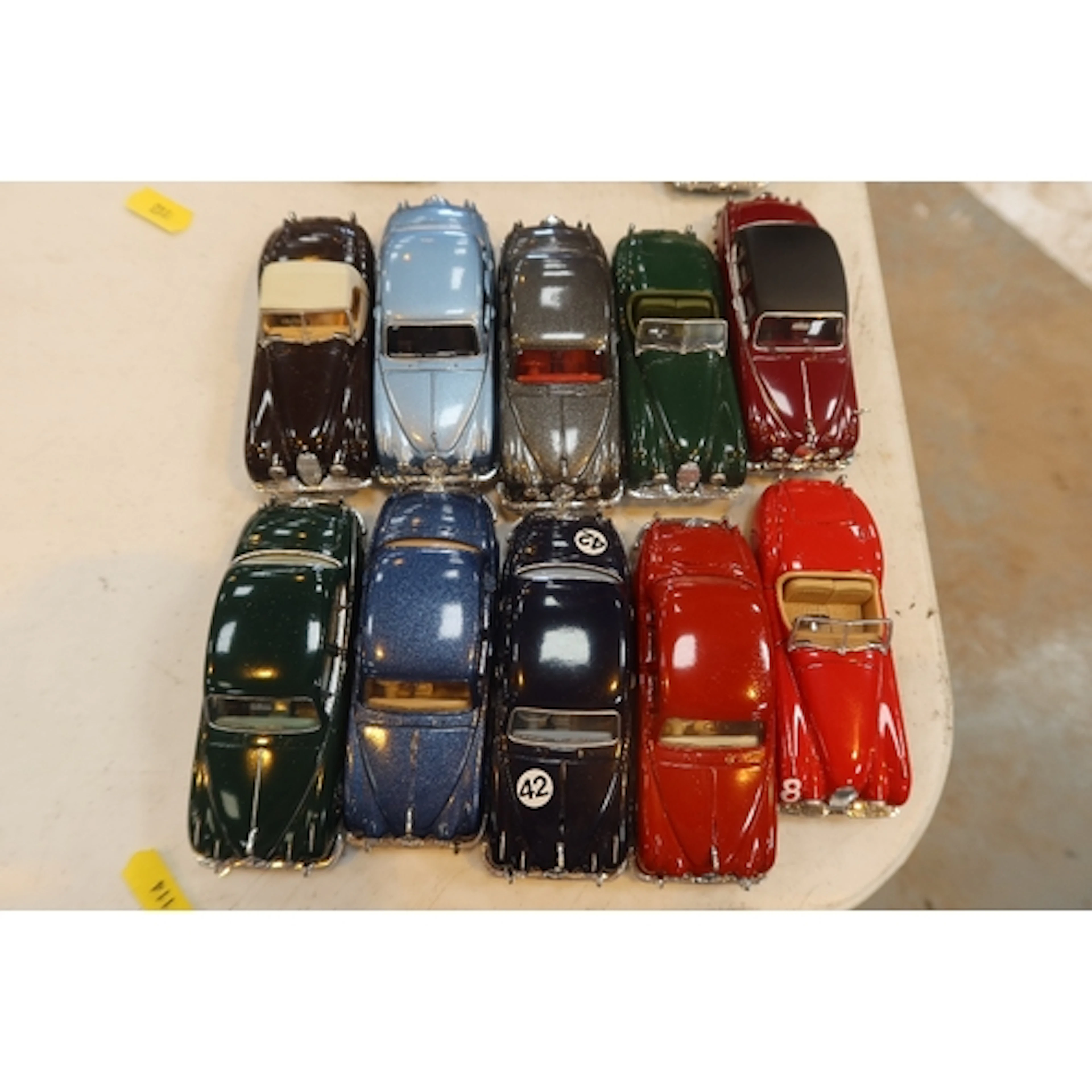 10 Corgi Jaguar models