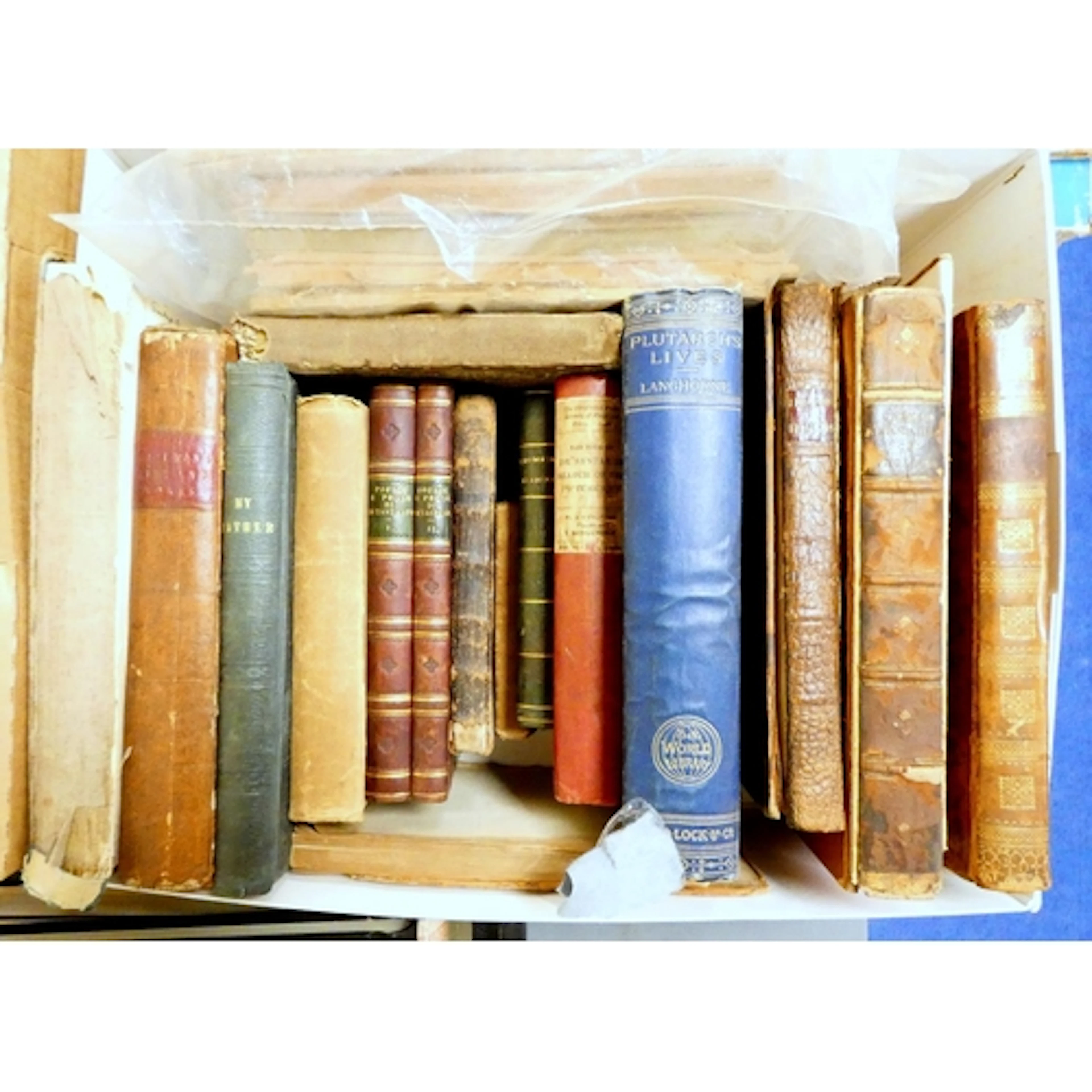 Antiquarian Books. A small carton of various vols....