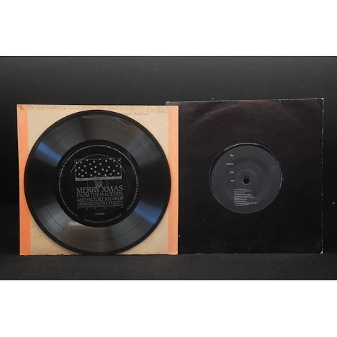 Vinyl - 2 New Order 7" singles on Factory Records to include...