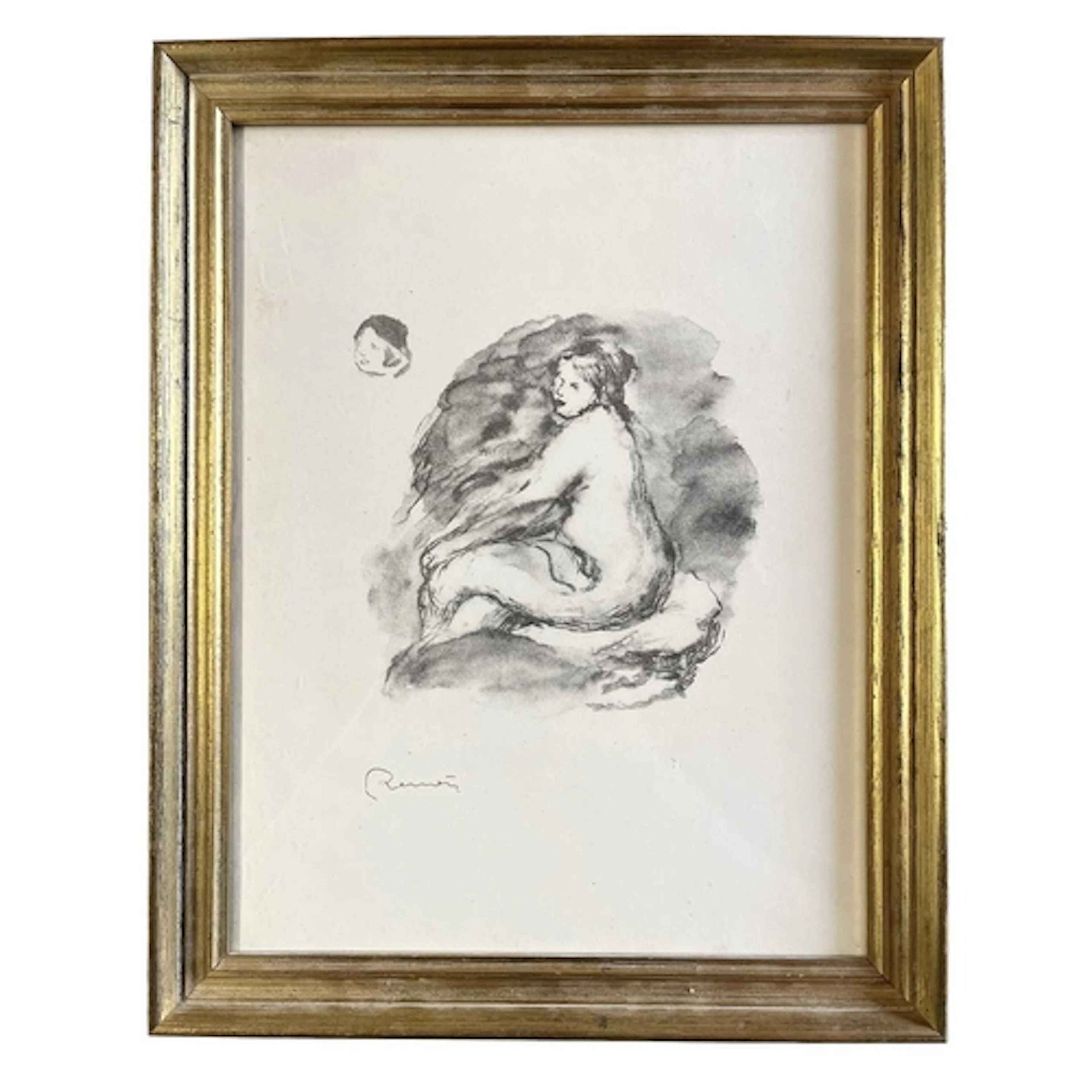 Pierre-Auguste Renoir (French, 1841-1919) - Etude De Femme N...