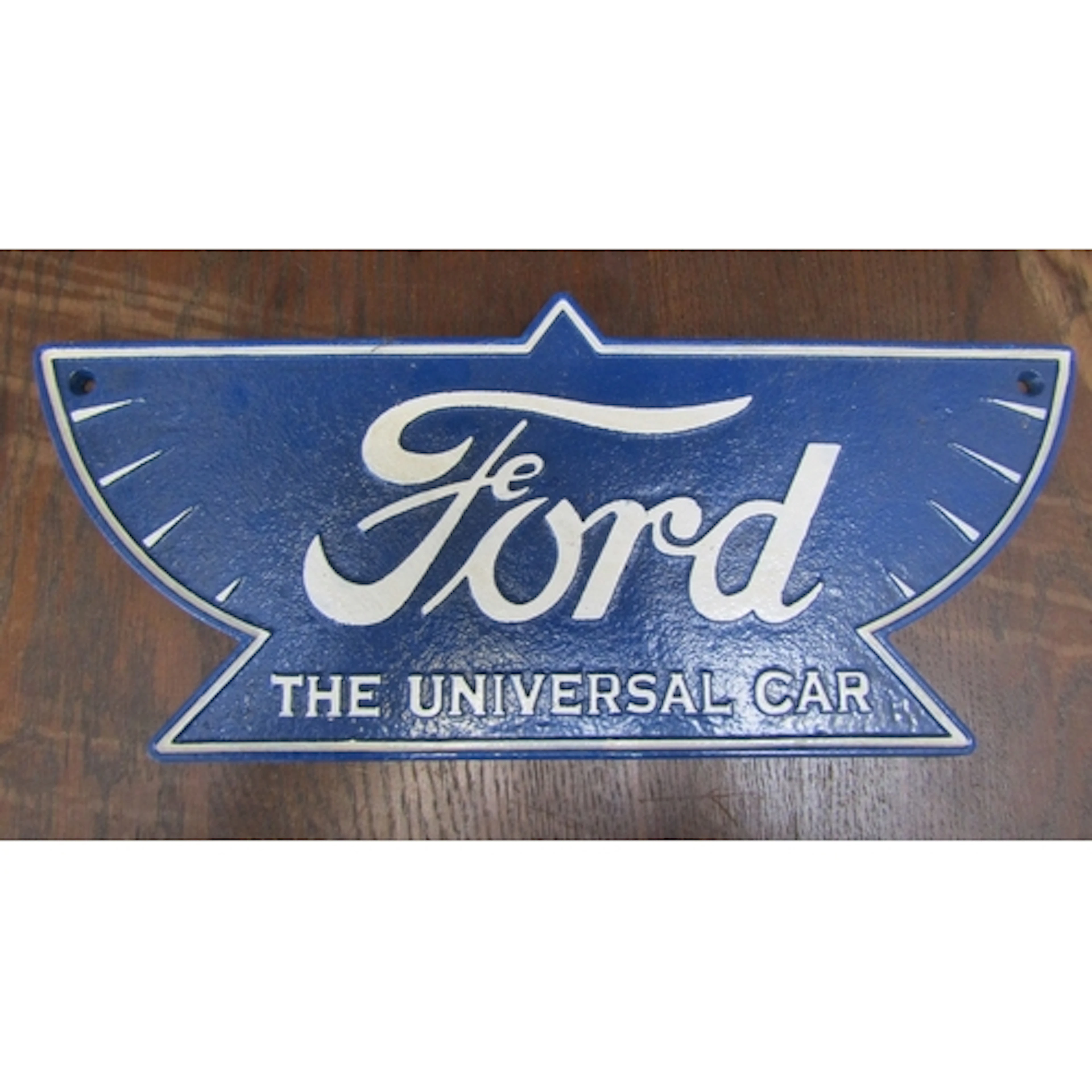 Ford Garage Cast Iron Advertising Wall Sign Approximately 14...