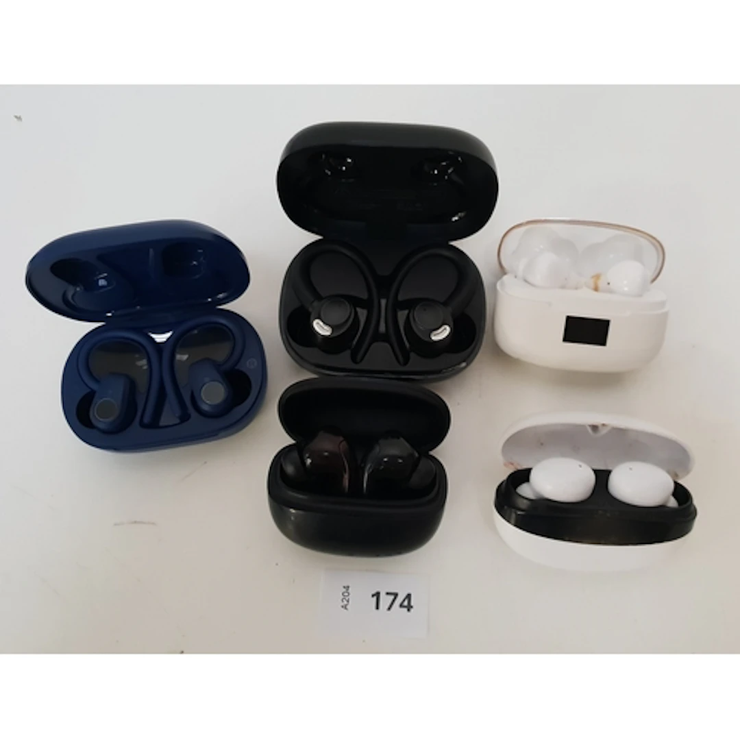 FIVE PAIRS OF EARBUDS INC. JESEBANG AND GOODMANS
