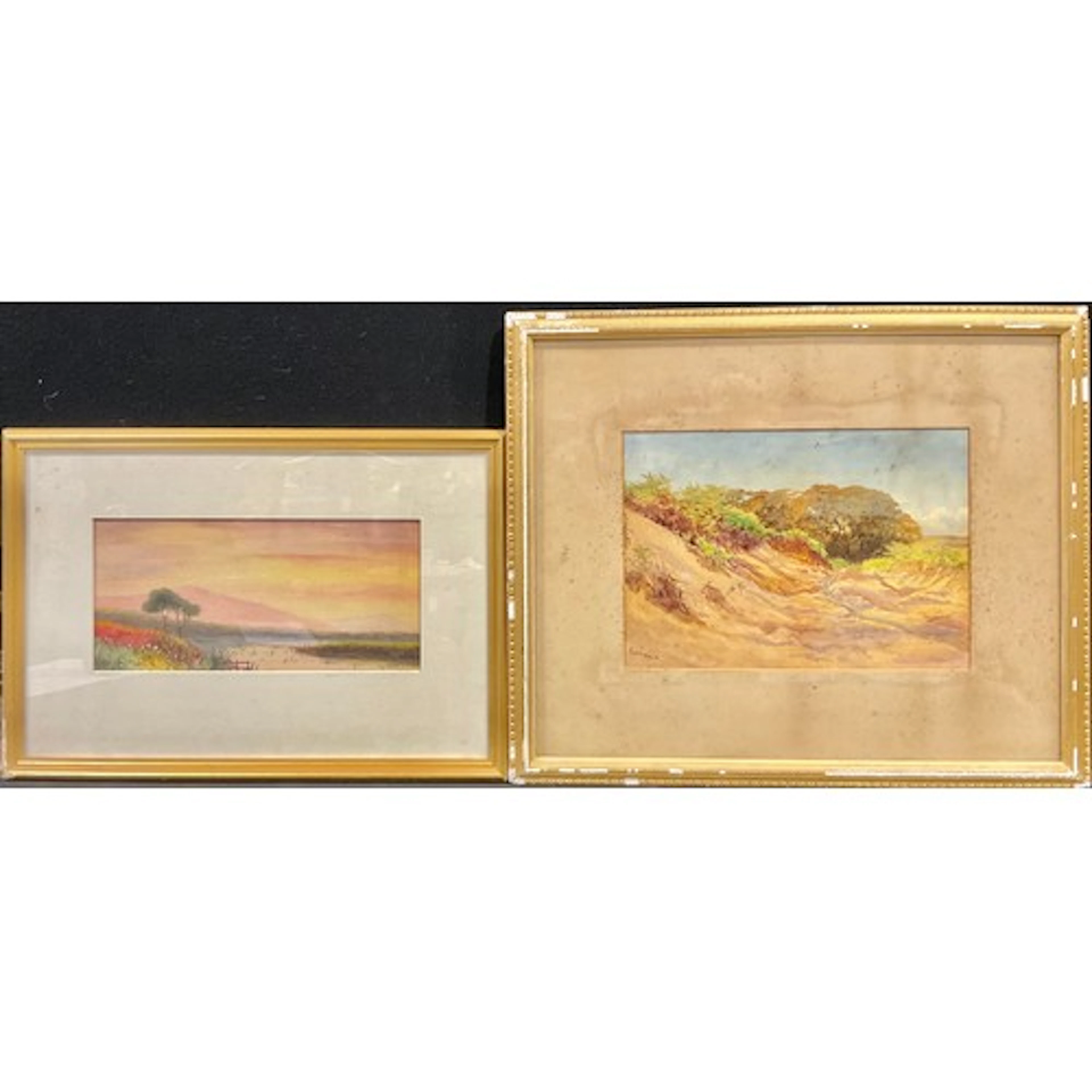 Cyril Ward (1863-1935) Meandrous Creek, signed, watercolour;...